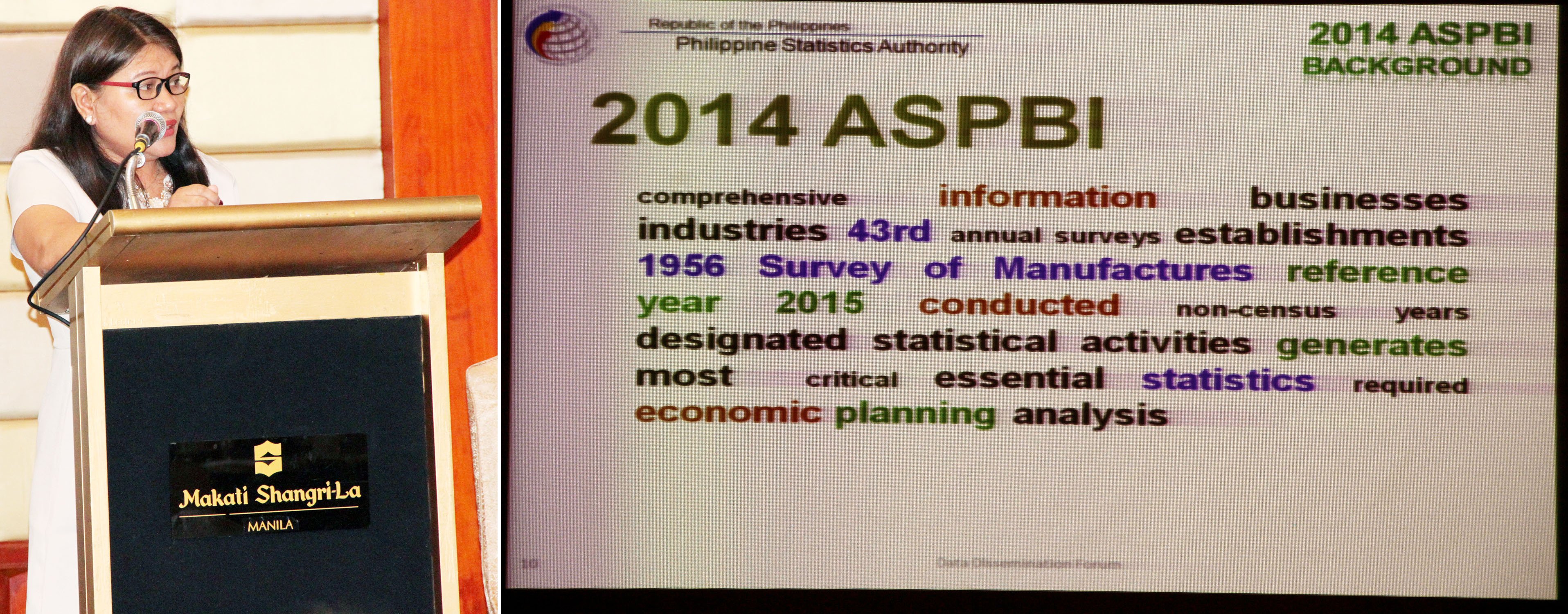 PSA 2014 Annual Survey of Philippine Business and Industry (ASPBI) background