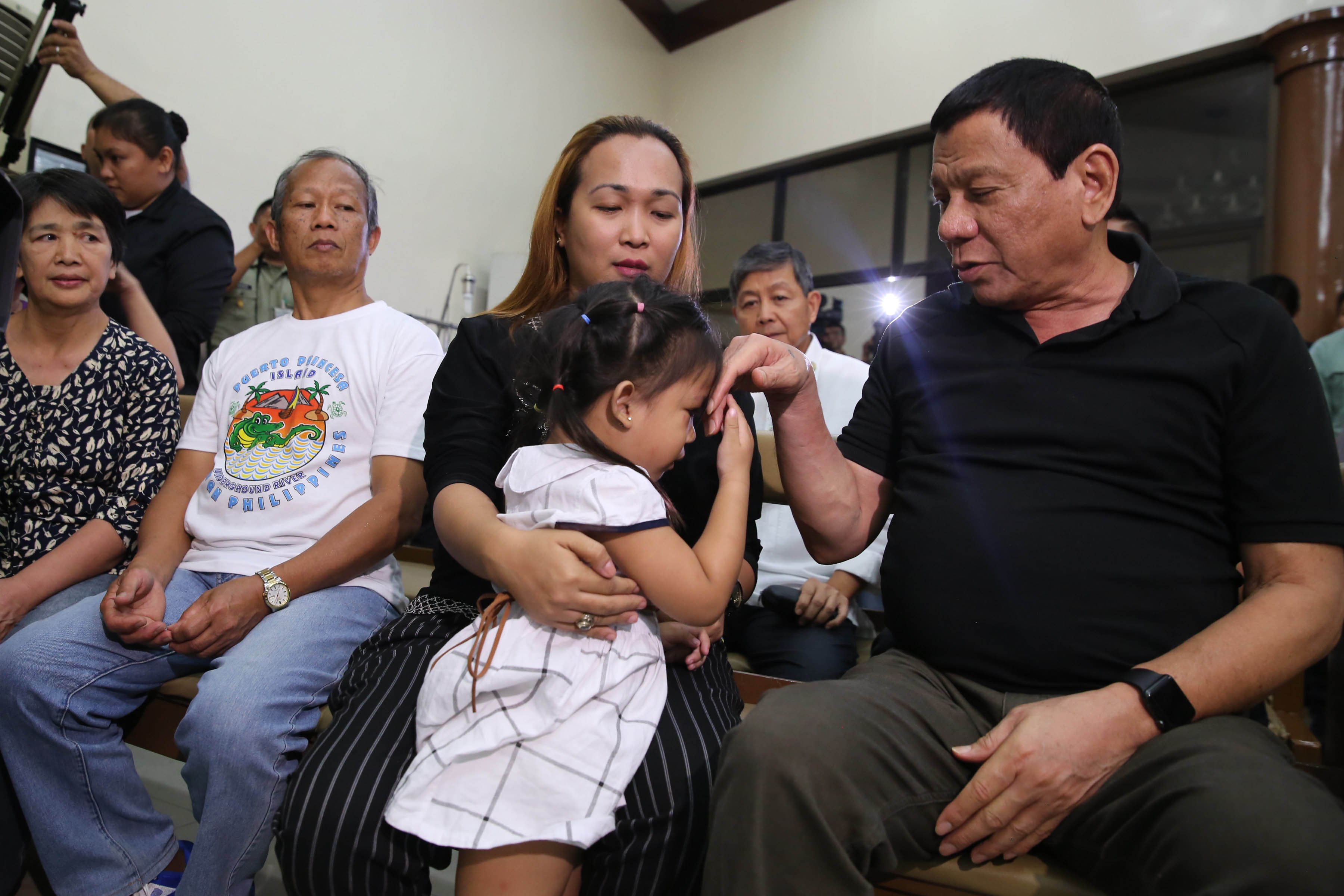 Pres. Duterte visits wake of Army officer killed in clash with ASG