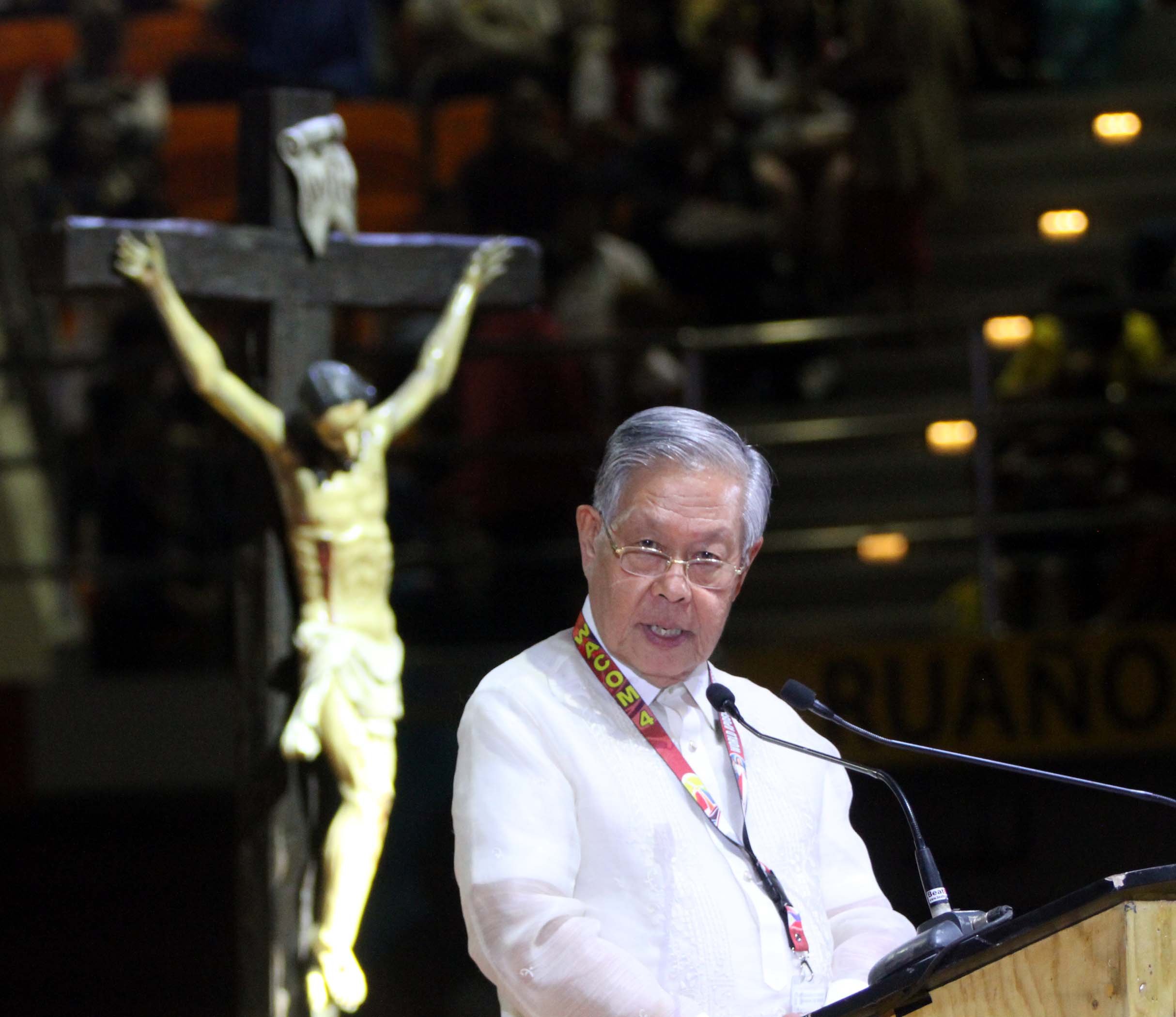 Former Chief Justice Davide's testimony on 'Mercy of God'
