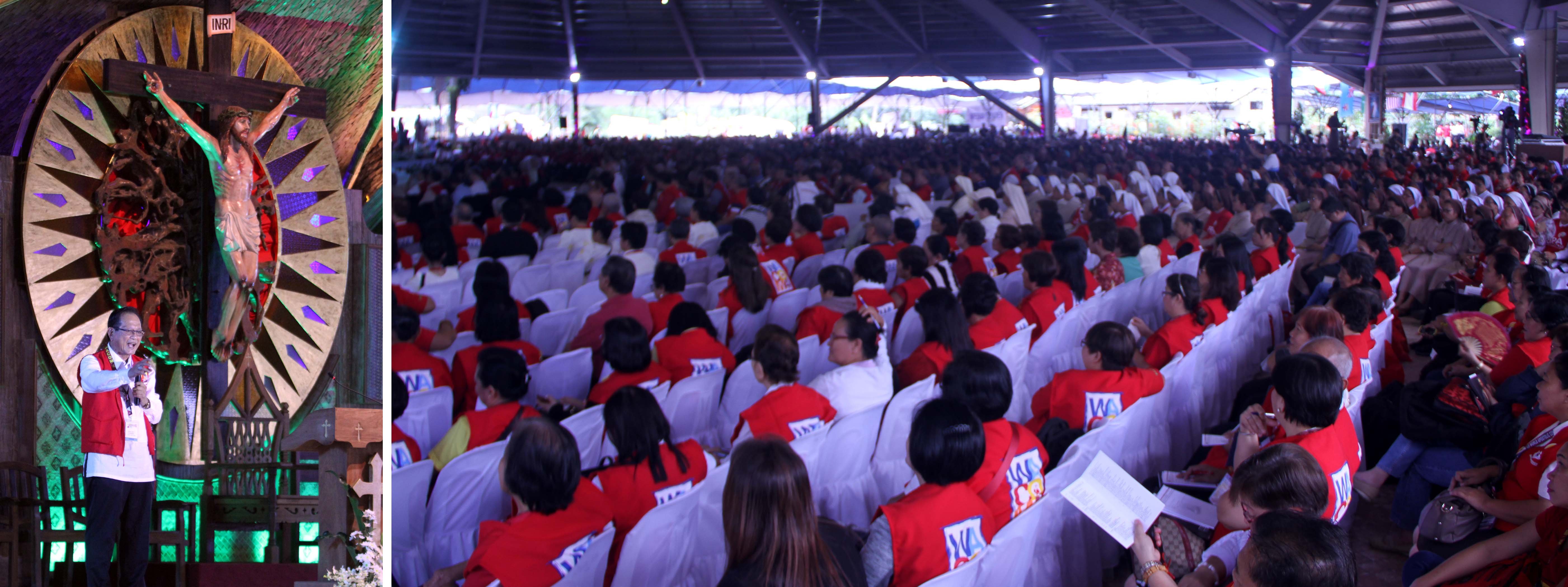 Bishop Bacani delivers talk at 4th World Apostolic Congress on Mercy