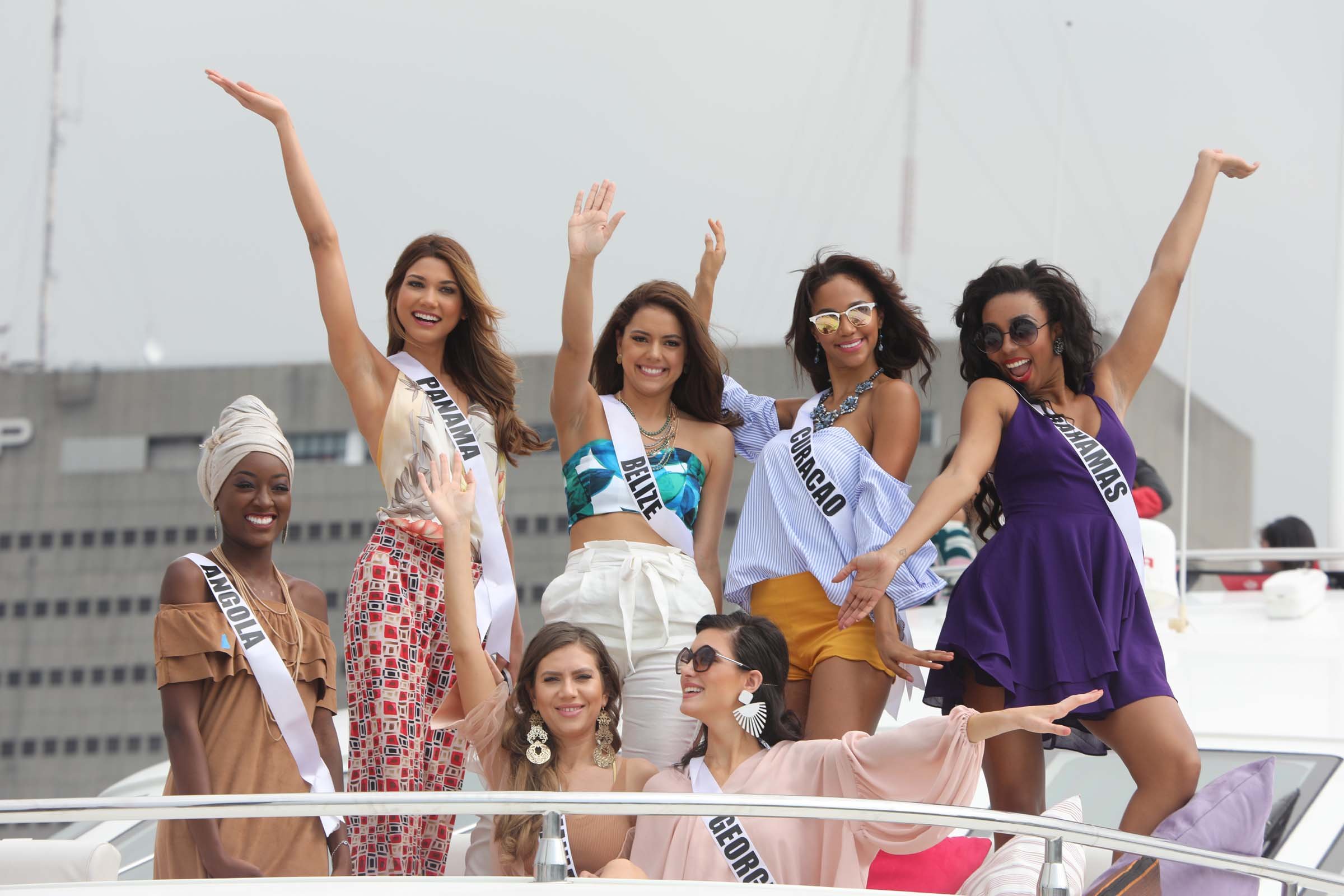 Miss Universe bets visit Pico de Loro
