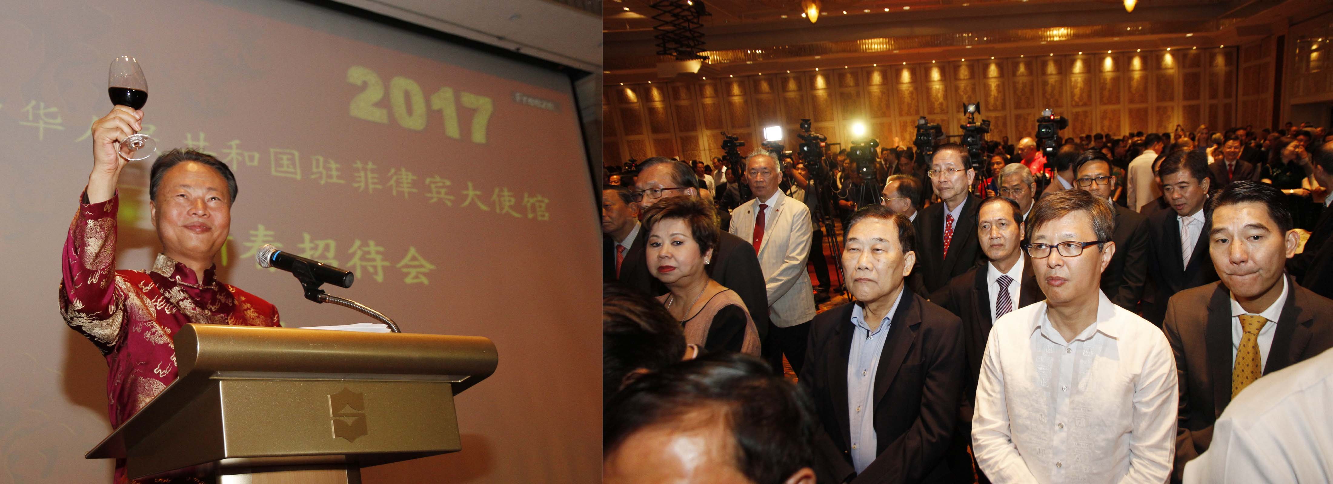 China Ambassador to the Philippines Zhao Jianhua leads Chinese New Year celebrations