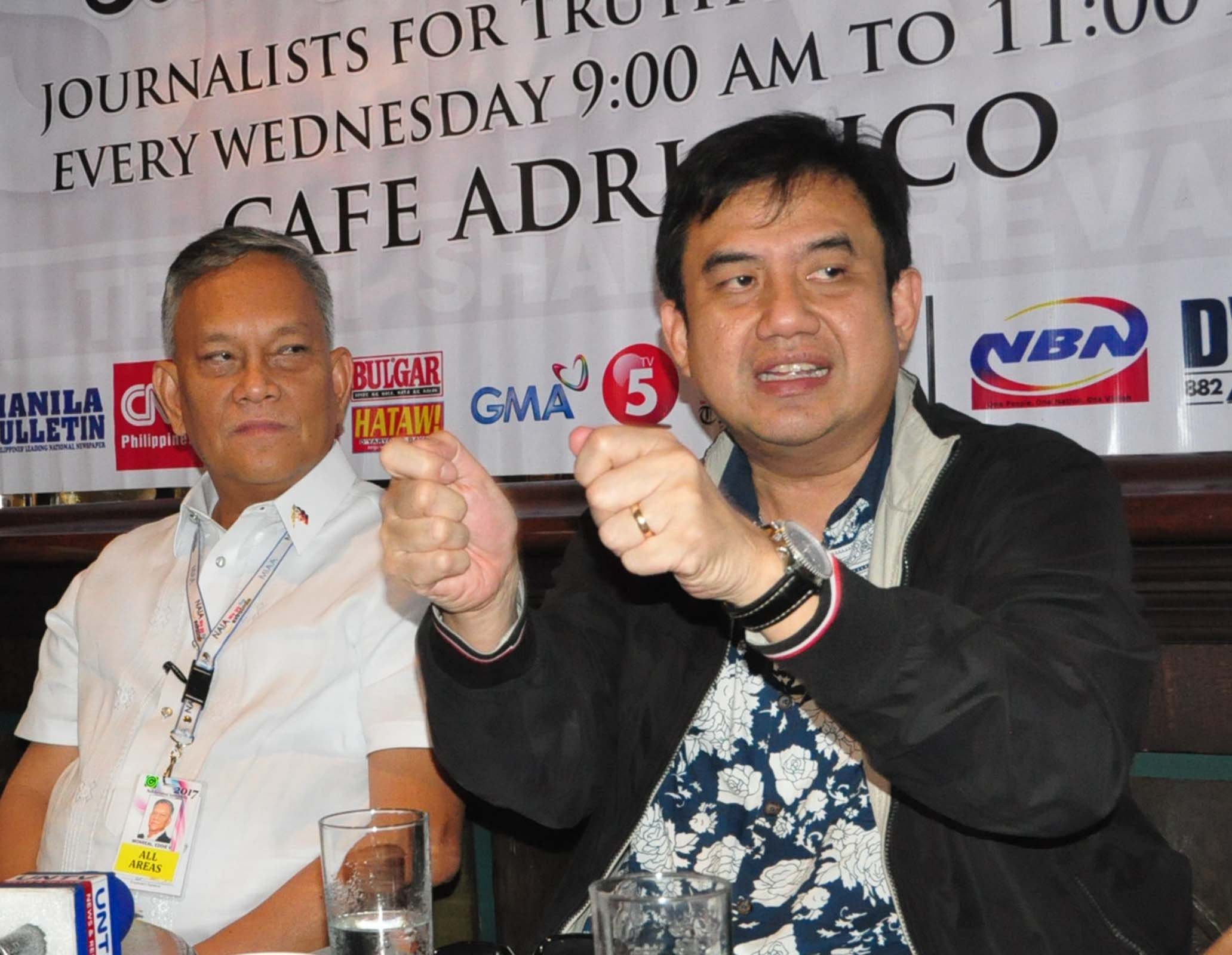MMDA, airport officials at weekly Kapihan sa Manila Bay forum