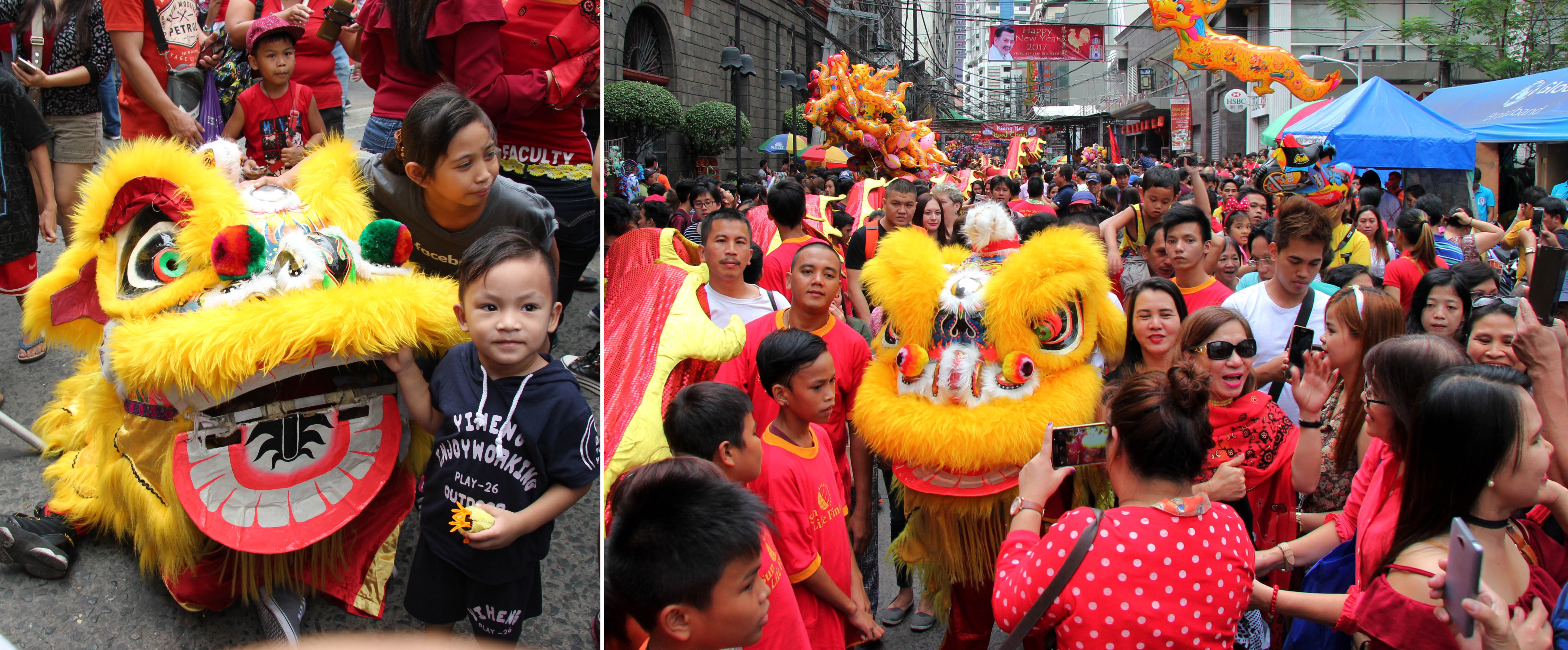 Chinatown greets Chinese New Year with dragon dance