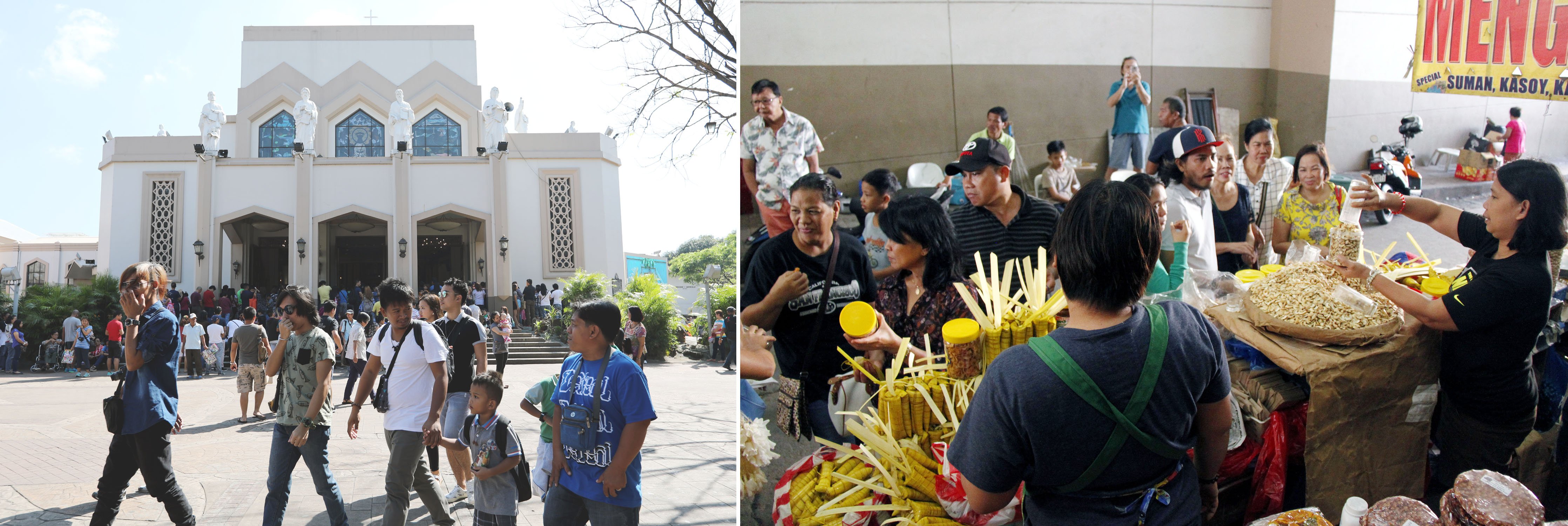 First Sunday Mass and Pasalubong Center at Antipolo City