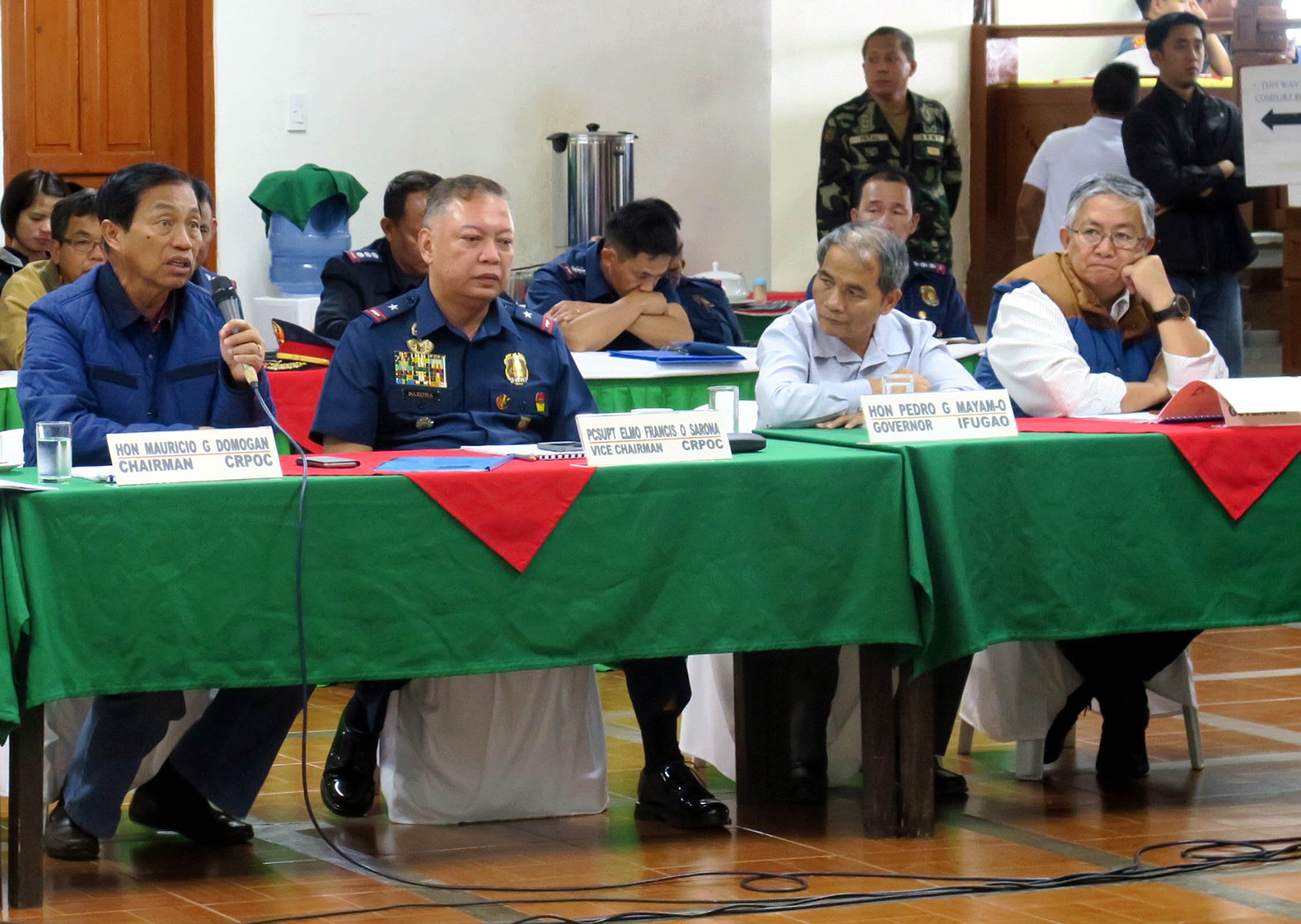 Cordillera peace council holds 1st quater meeting in Banaue, Ifugao