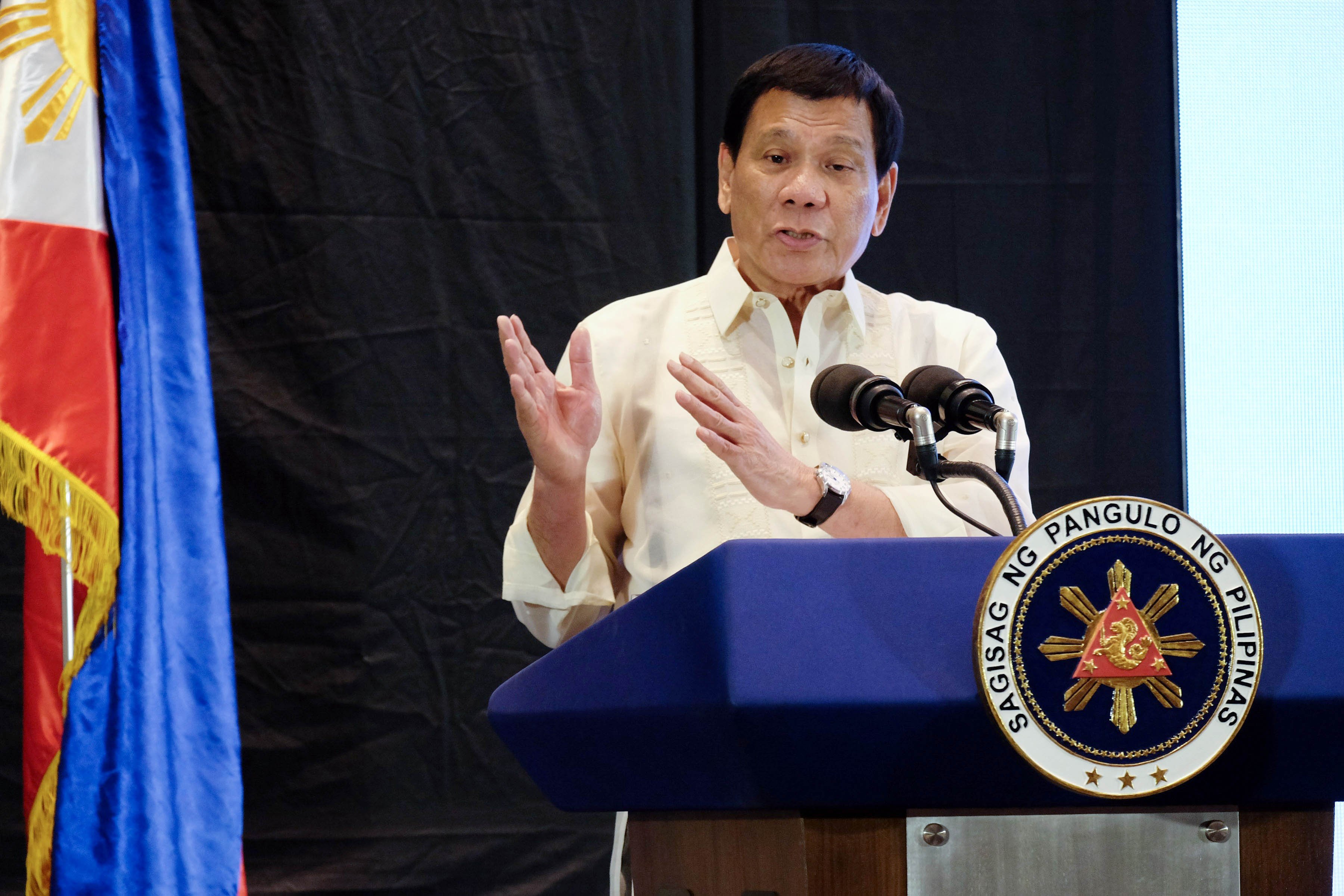 No intention to wage war vs any country, says Pres. Duterte