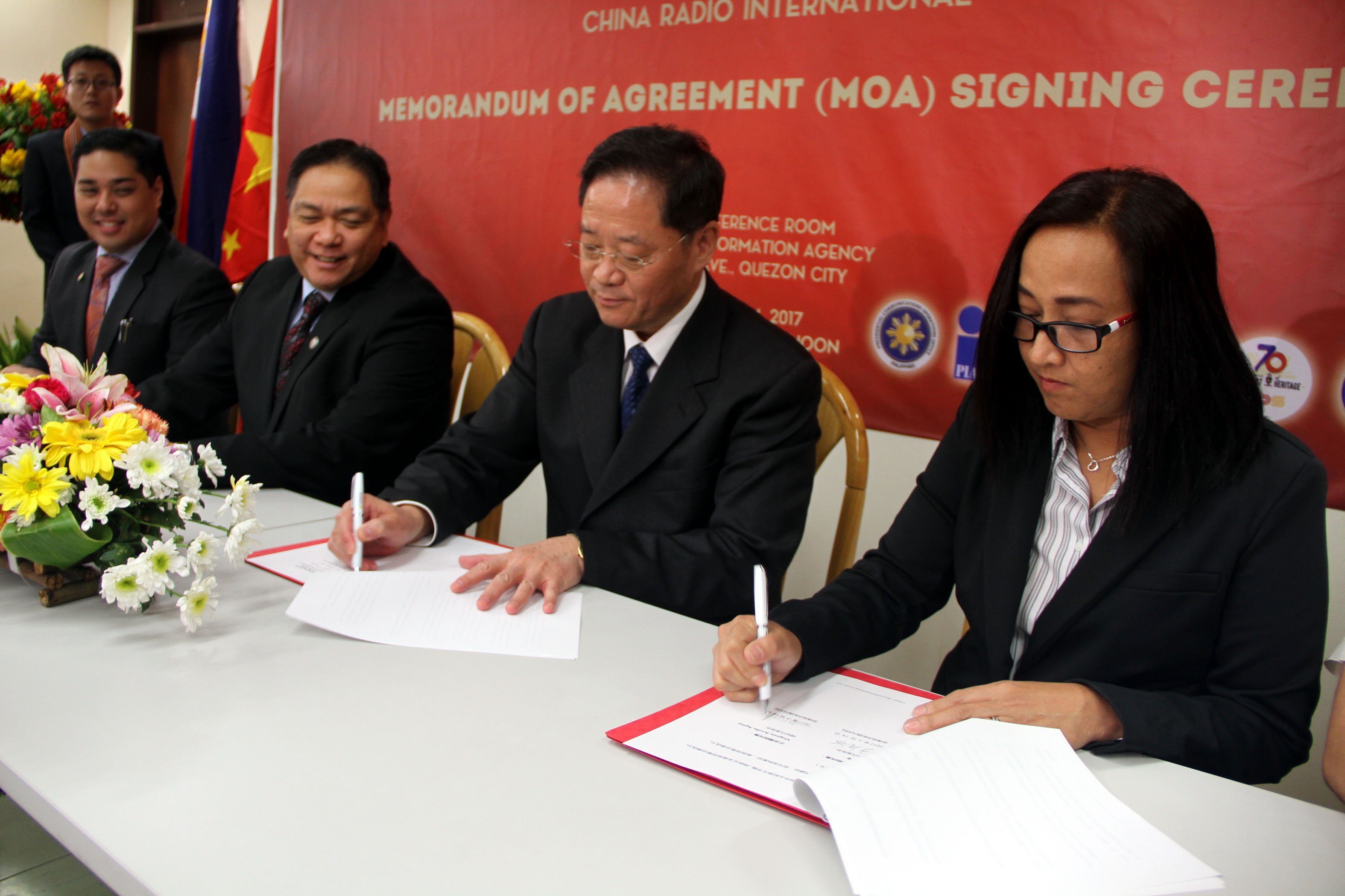 Memorandum of Agreement Signing with China Radio International