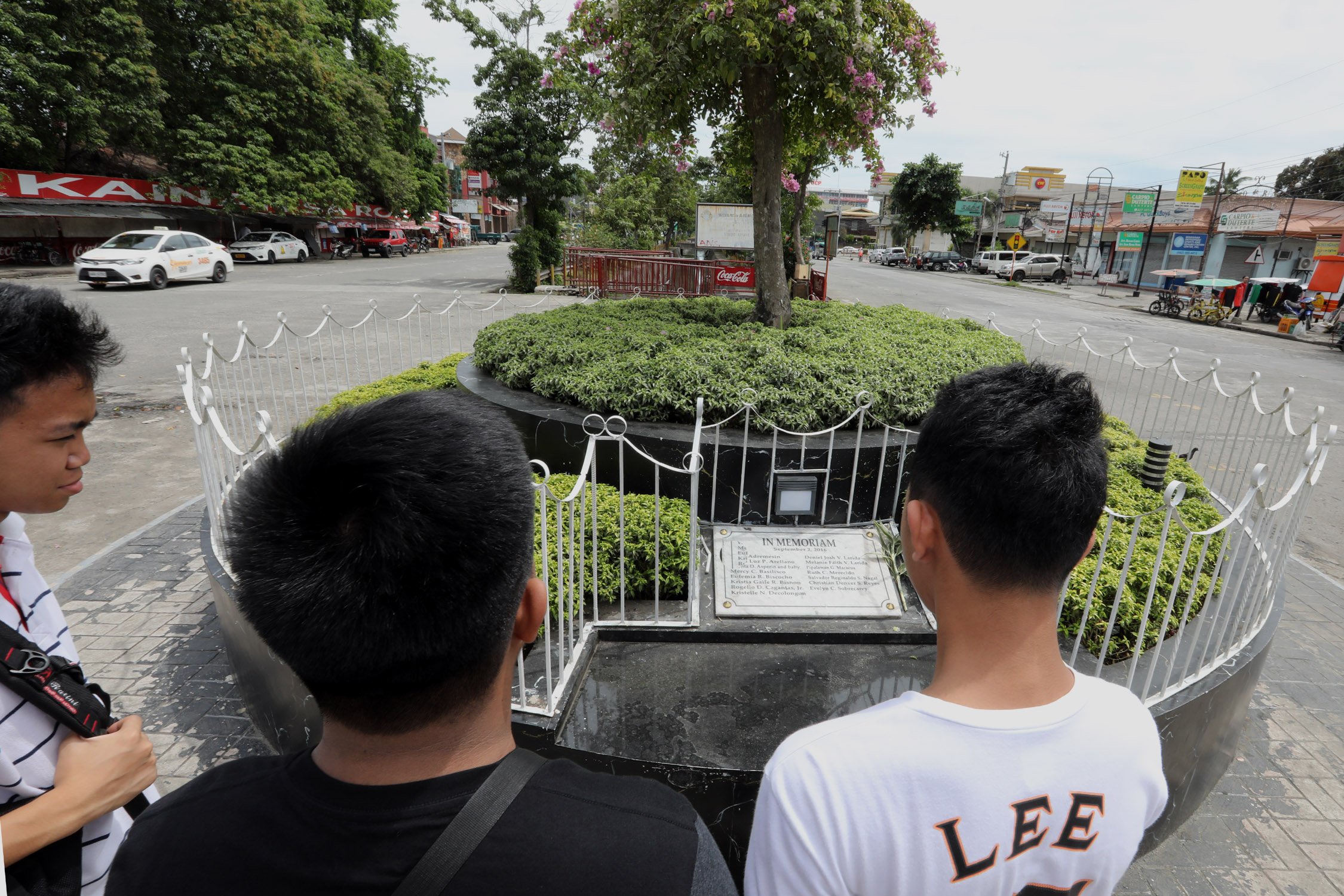 Davao City memorial for 'prayer, peace, remembrance'