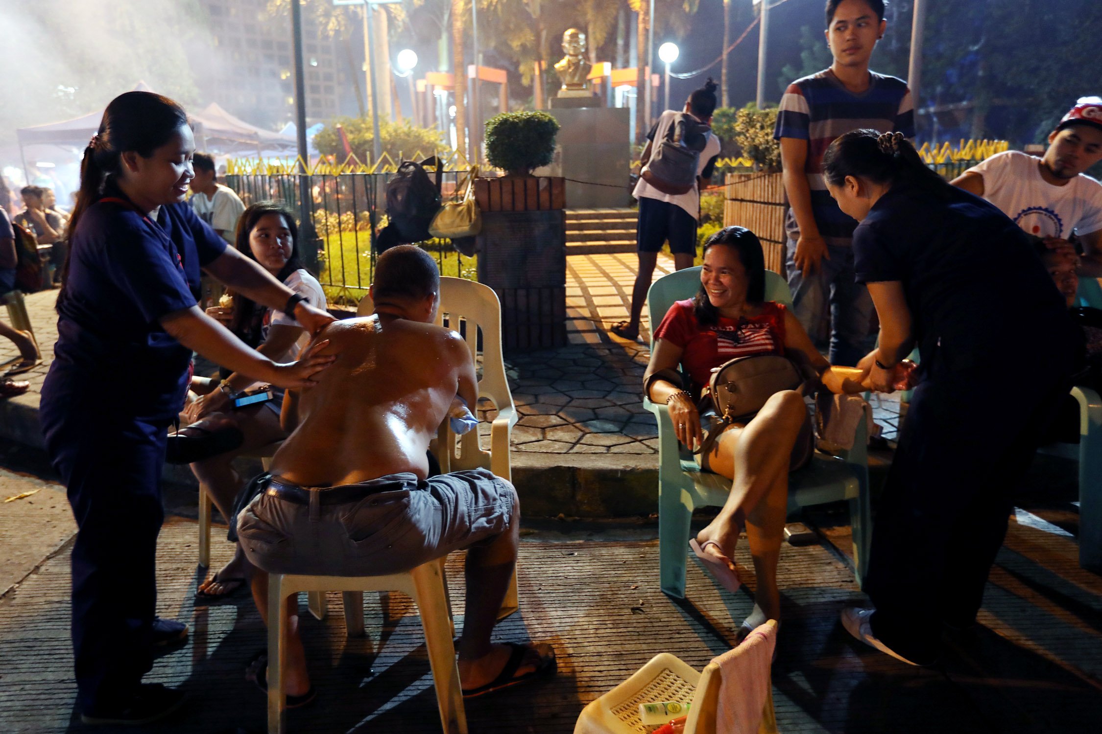 Business as usual at Davao City night market