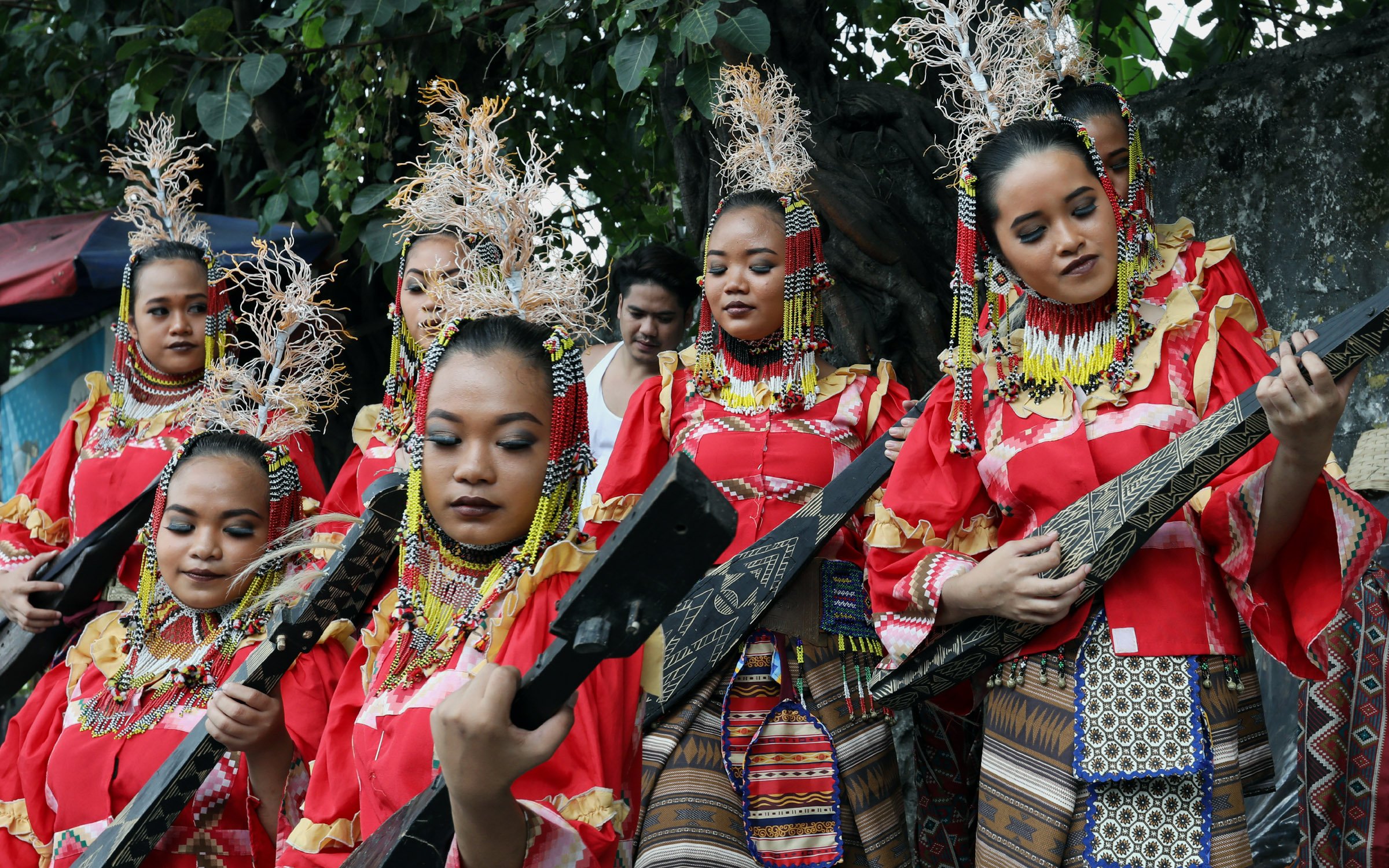 Mindanao ethnic costume @ Caracol Festival in Makati