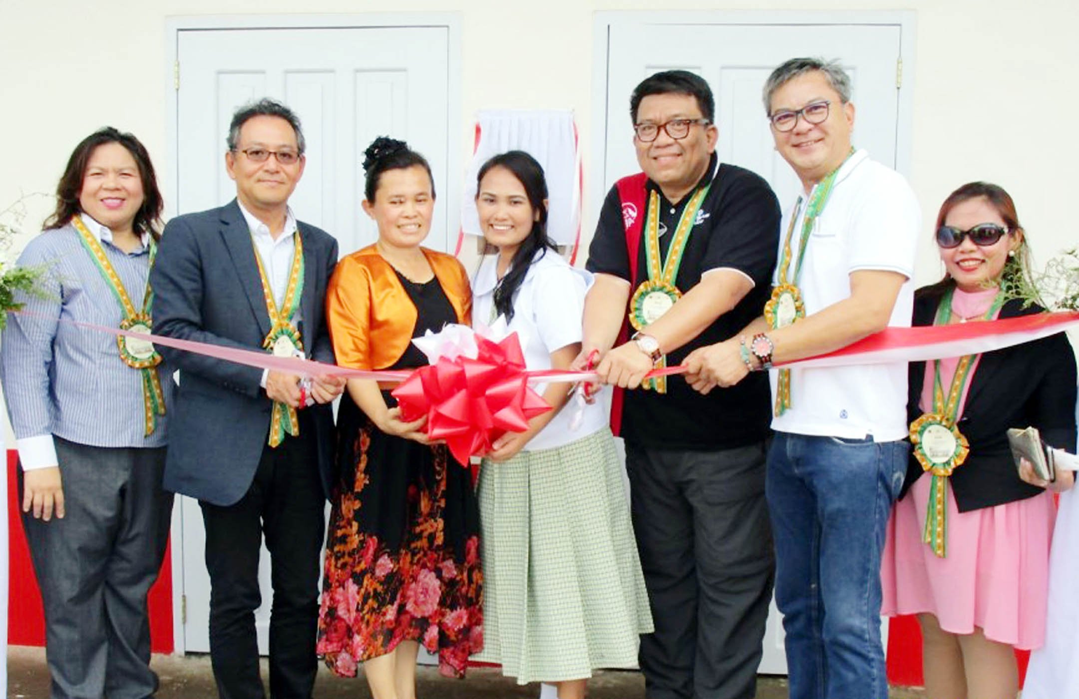 Turnover of Japan-funded classroom buildings in Agusan Del Sur