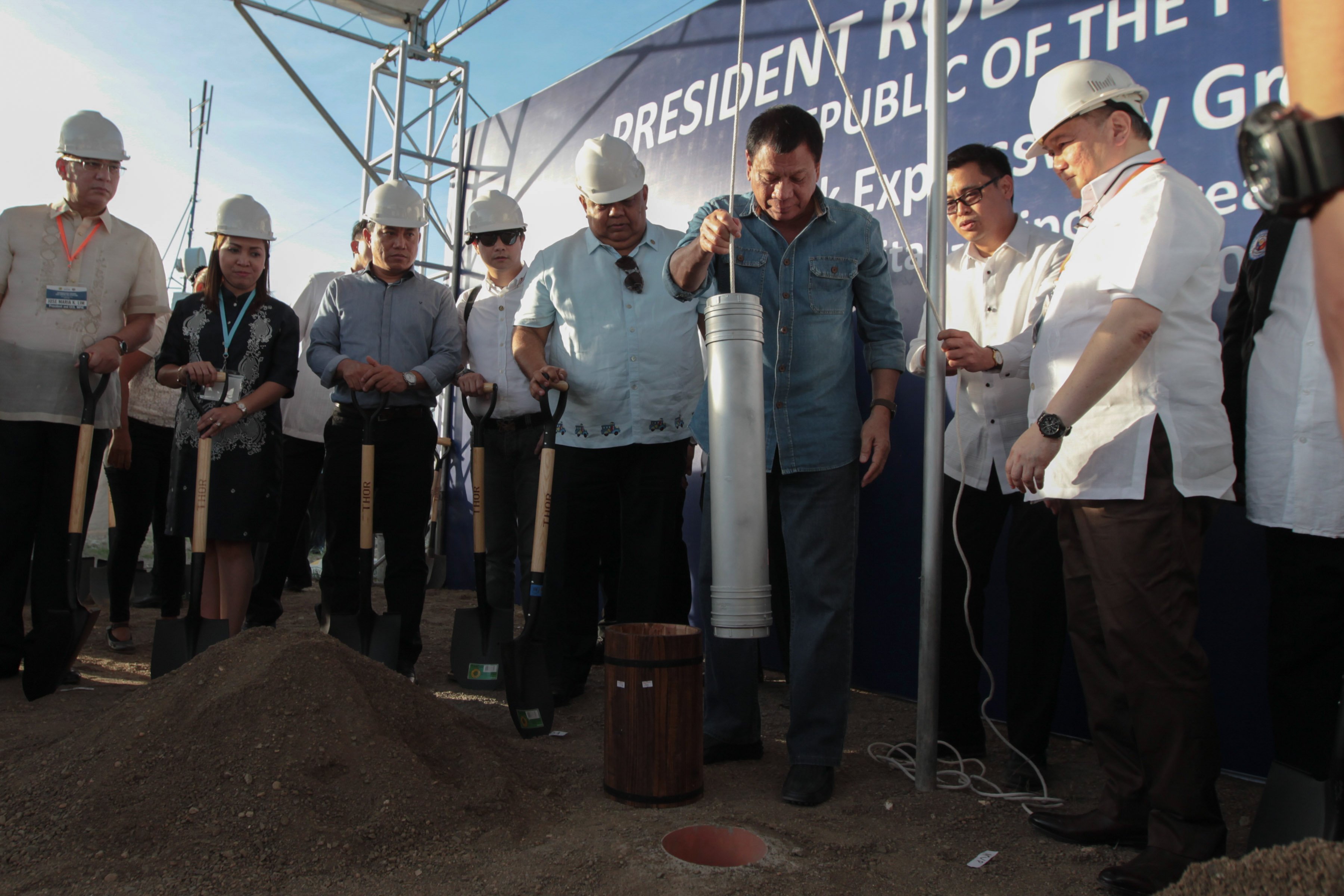 President Duterte launches Cebu-Cordova Link Expressway (CCLEX) project