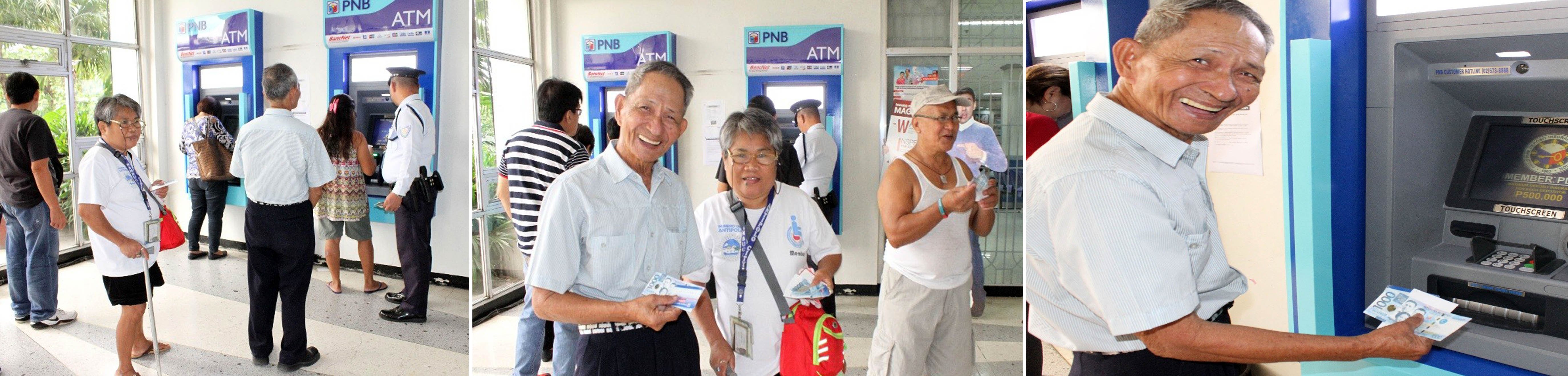SSS pensioners withdraw Php 1,000 additional benefit