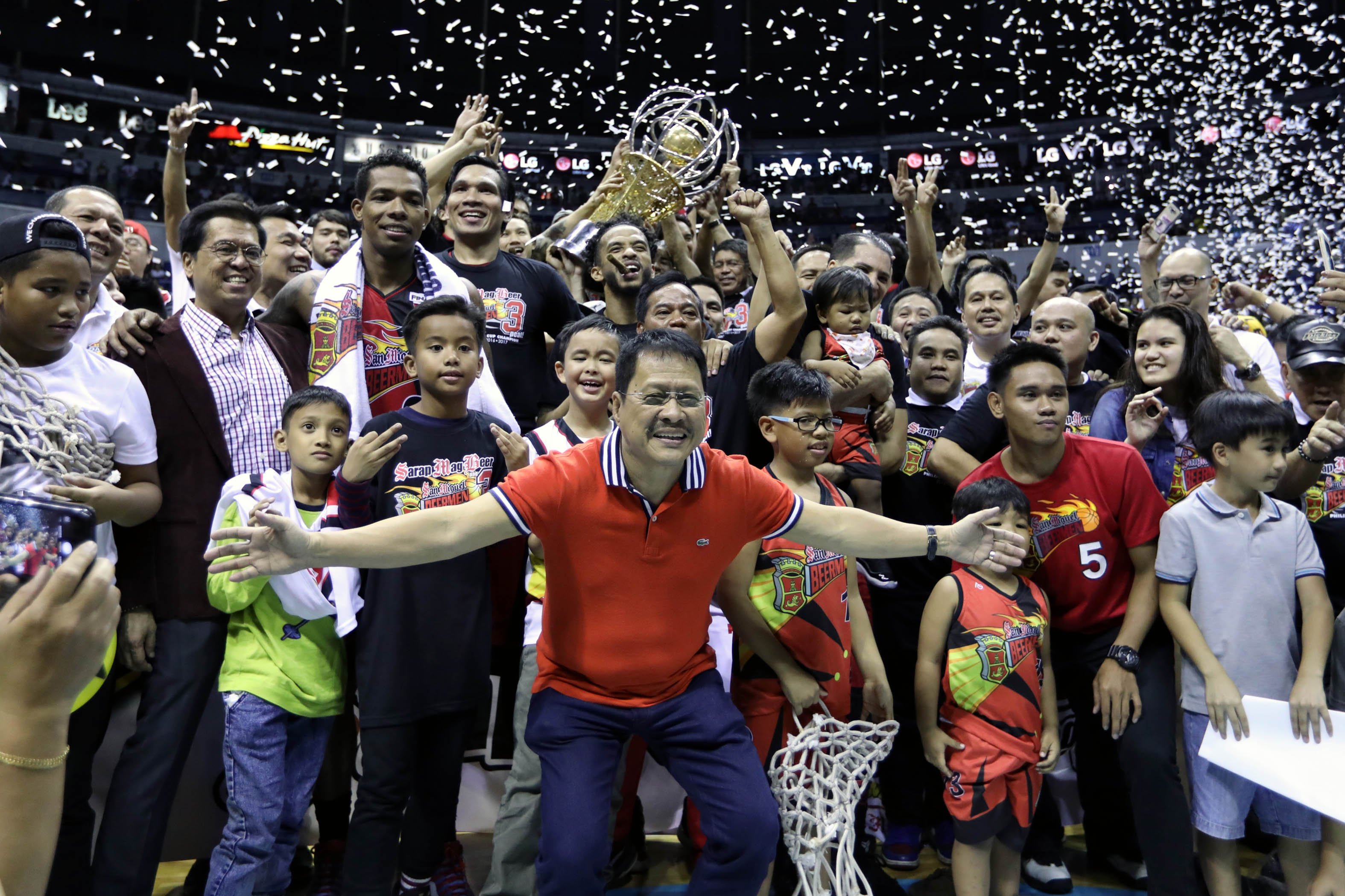 San Miguel Beer downs Ginebra to win 2017 PBA Philippine Cup