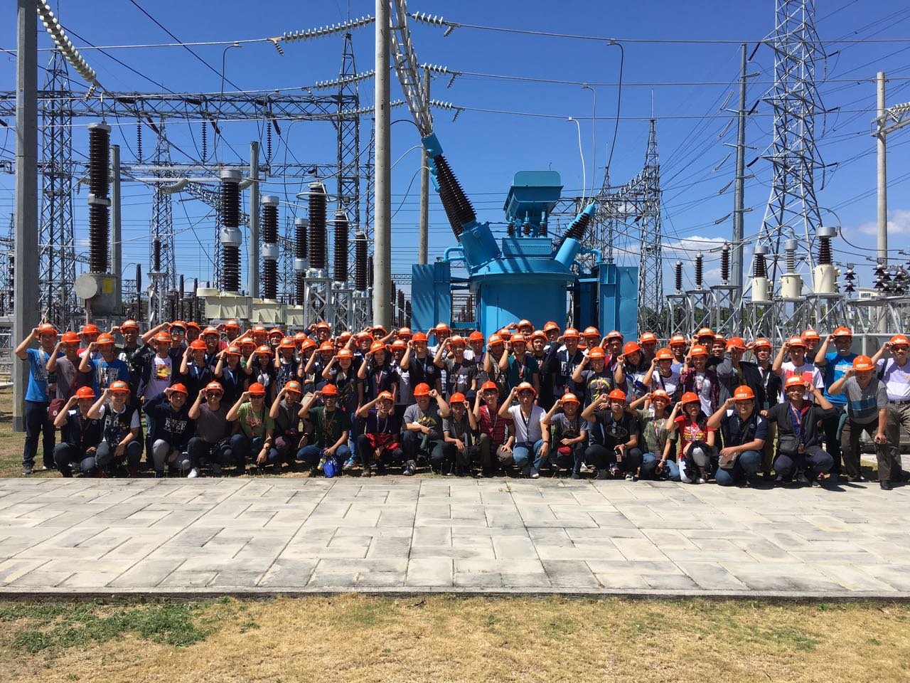 TUP students tour NGCP Mexico substation
