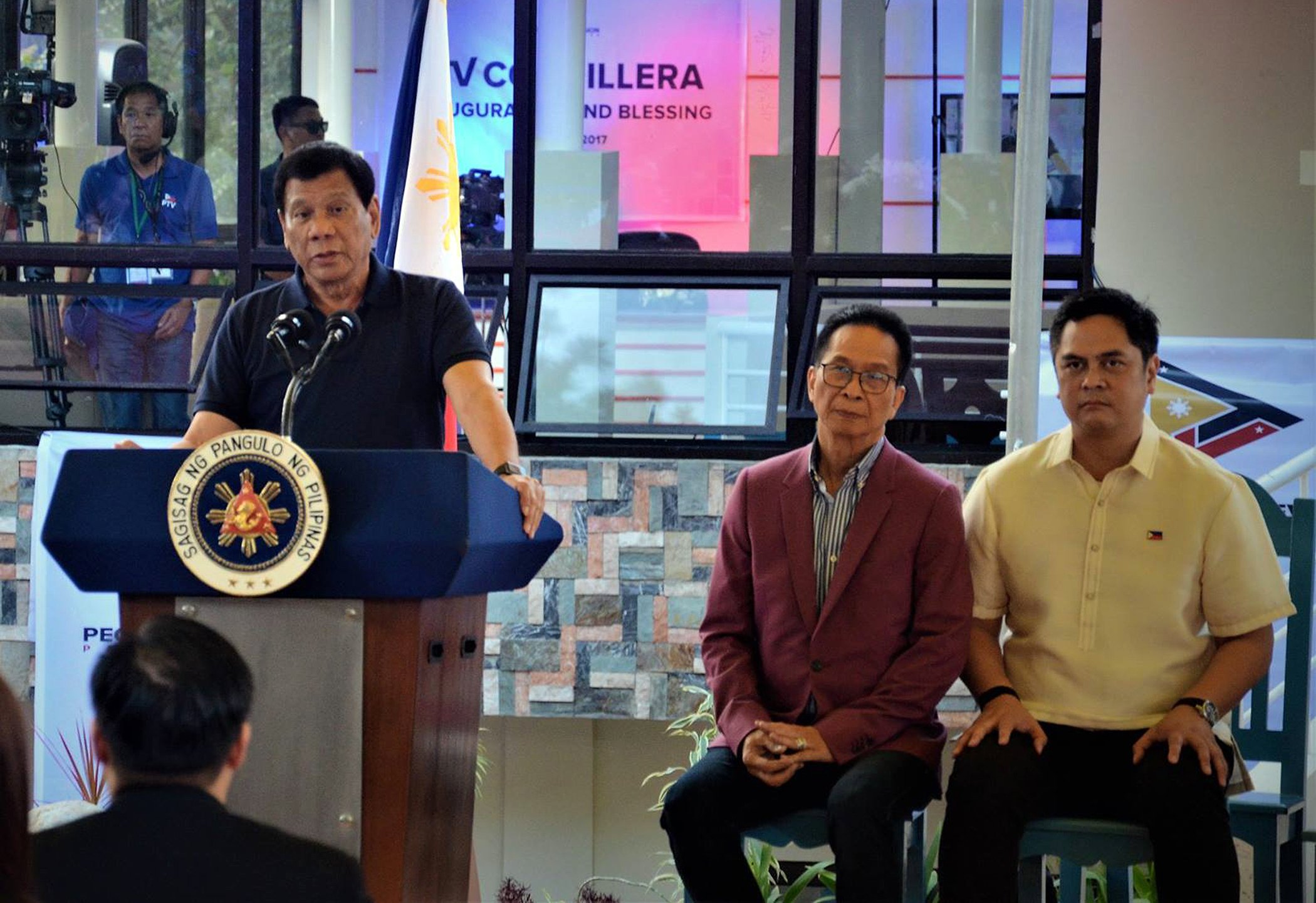 President Duterte leads inauguration of PTV Cordillera Hub in Baguio City