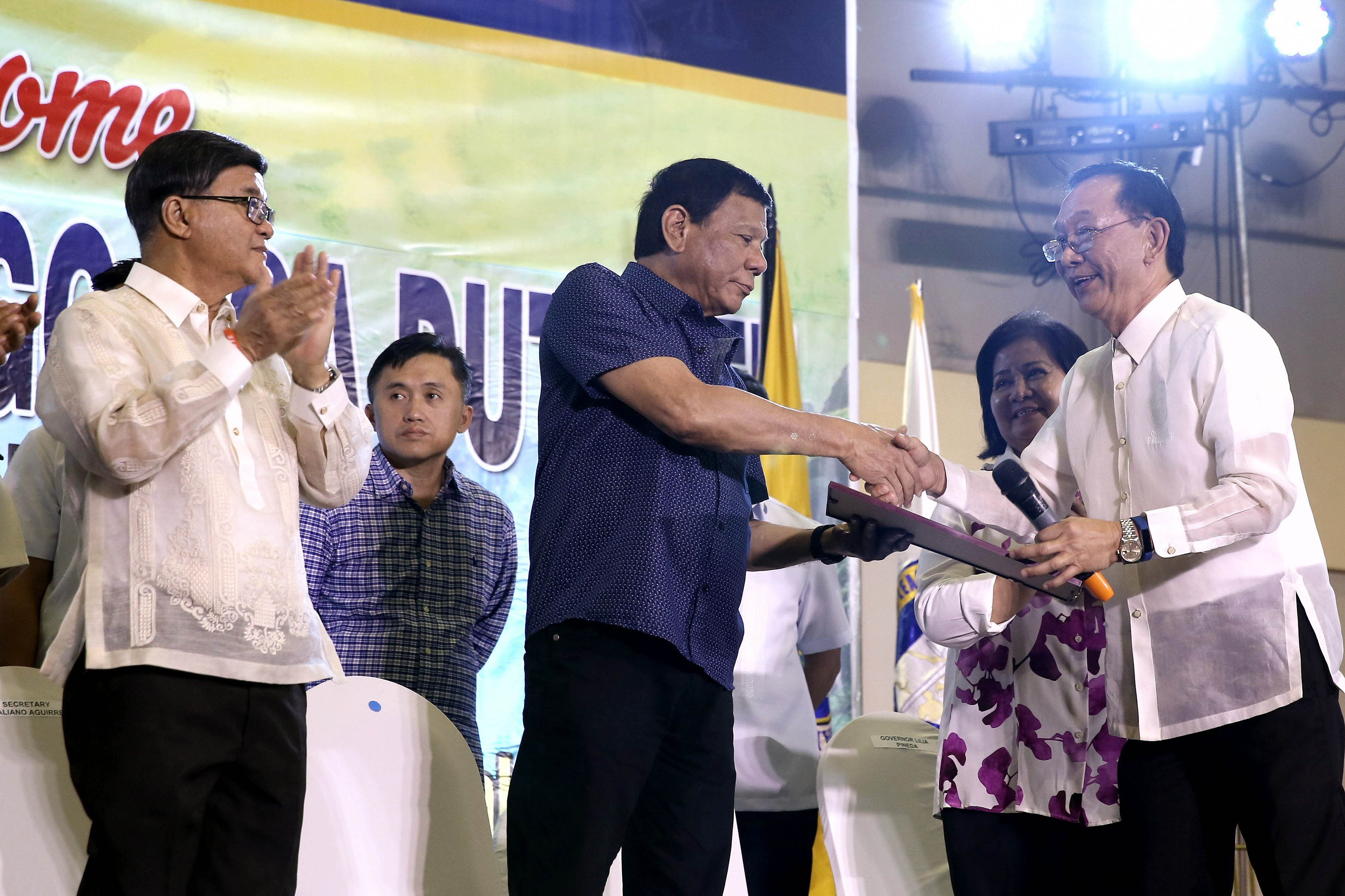 Prosecutors league honors Pres. Duterte as lifetime member