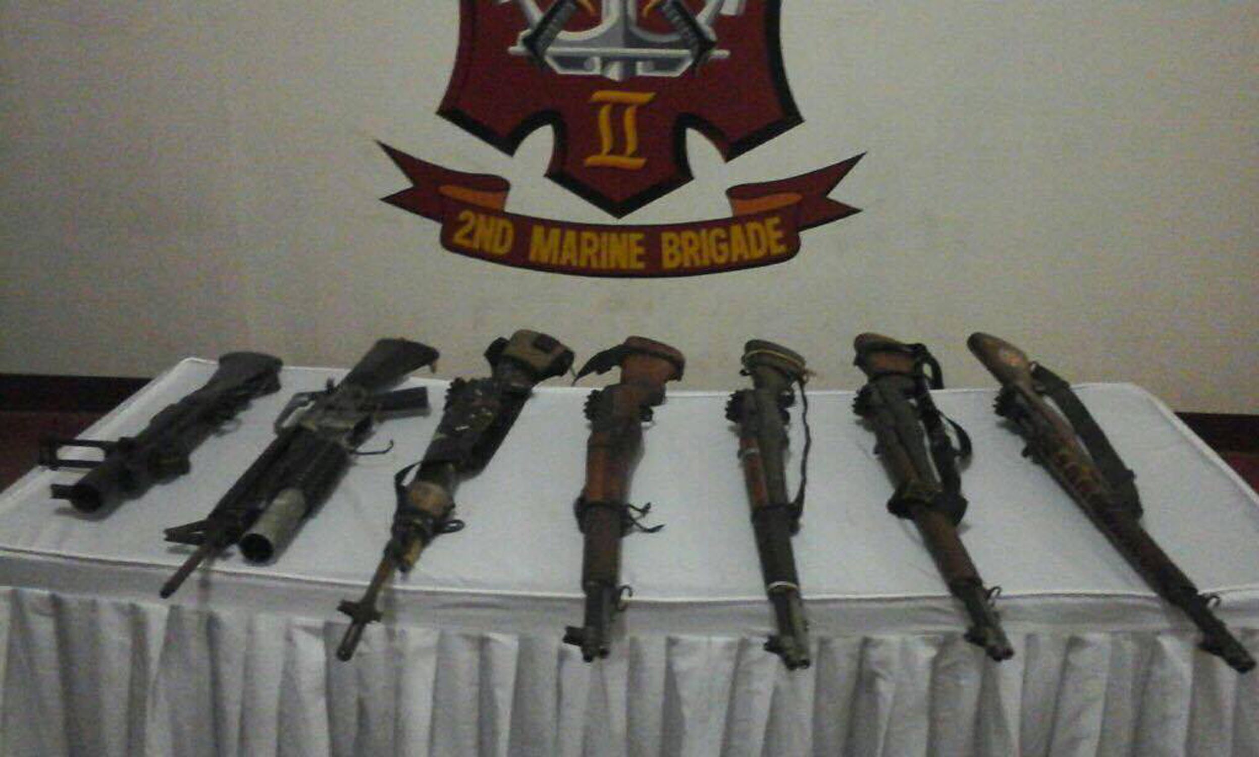Surrendered firearms of the ASGs