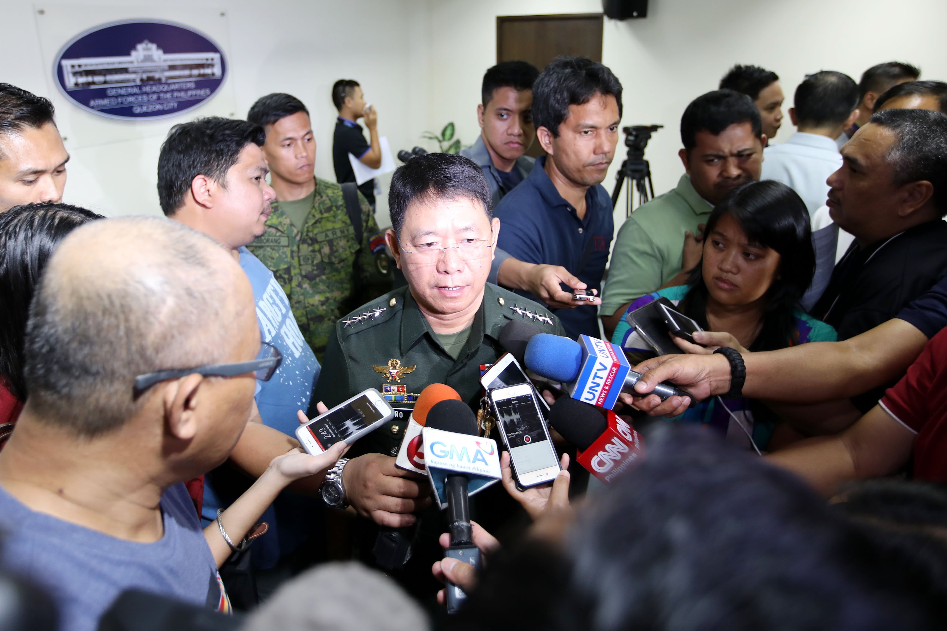 AFP chief of staff lauds the AFP on the slain of ASG sub-leader