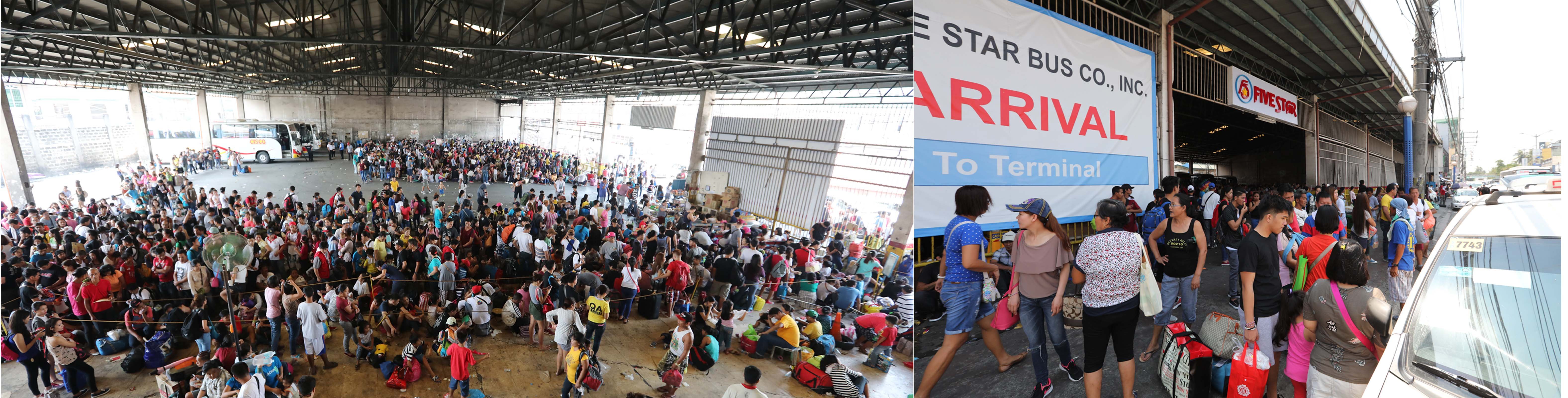 Huge volume of passengers stranded going to Pangasinan since Wednesday night