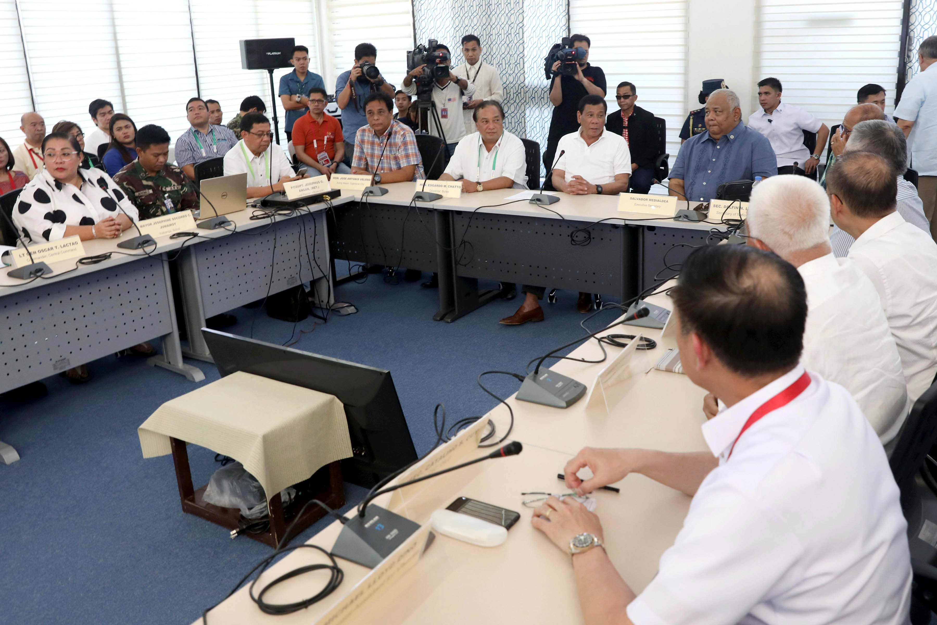 PRRD at the ASEAN Security Briefing in Bohol