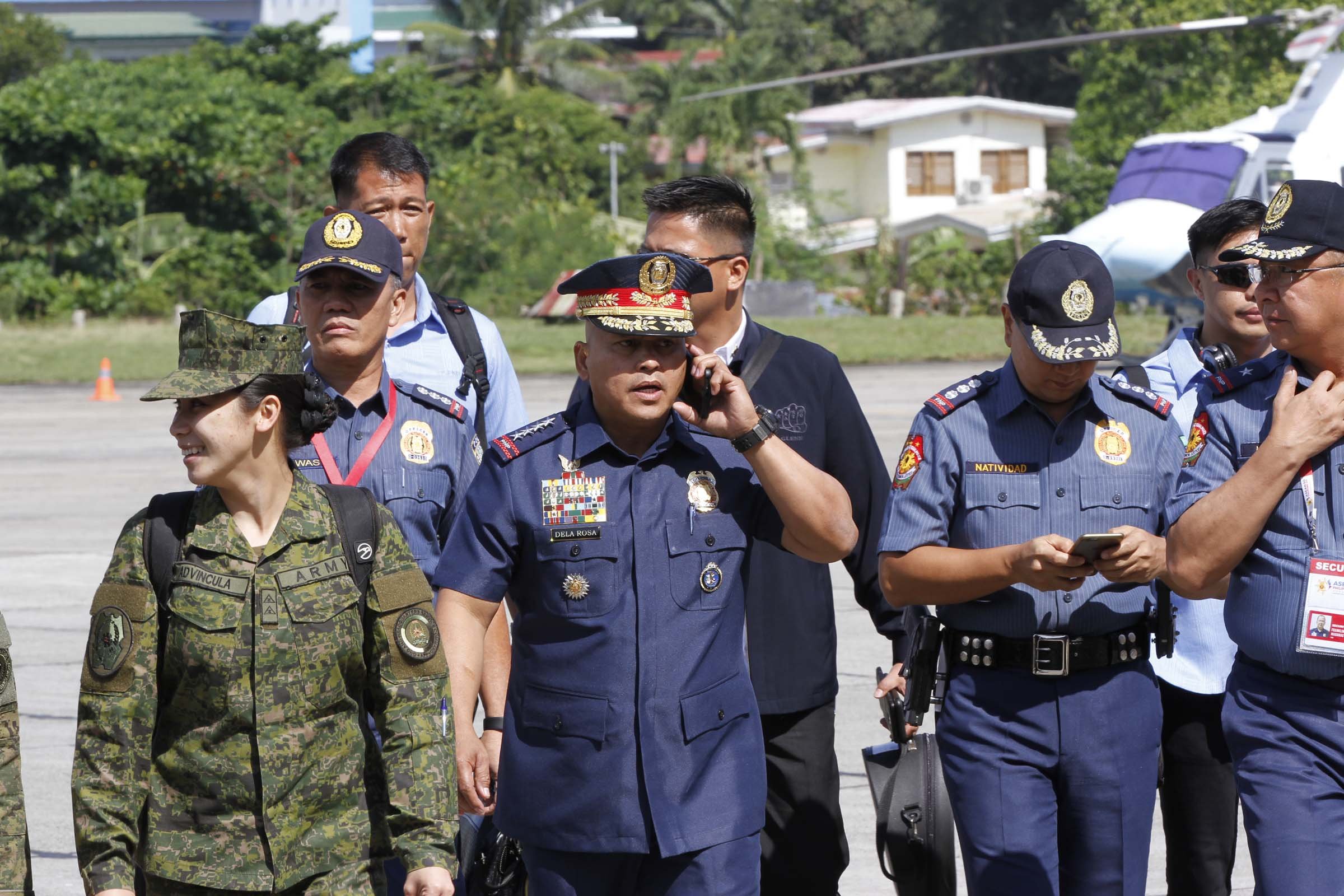 PNP Chief Dela Rosa visits Bohol