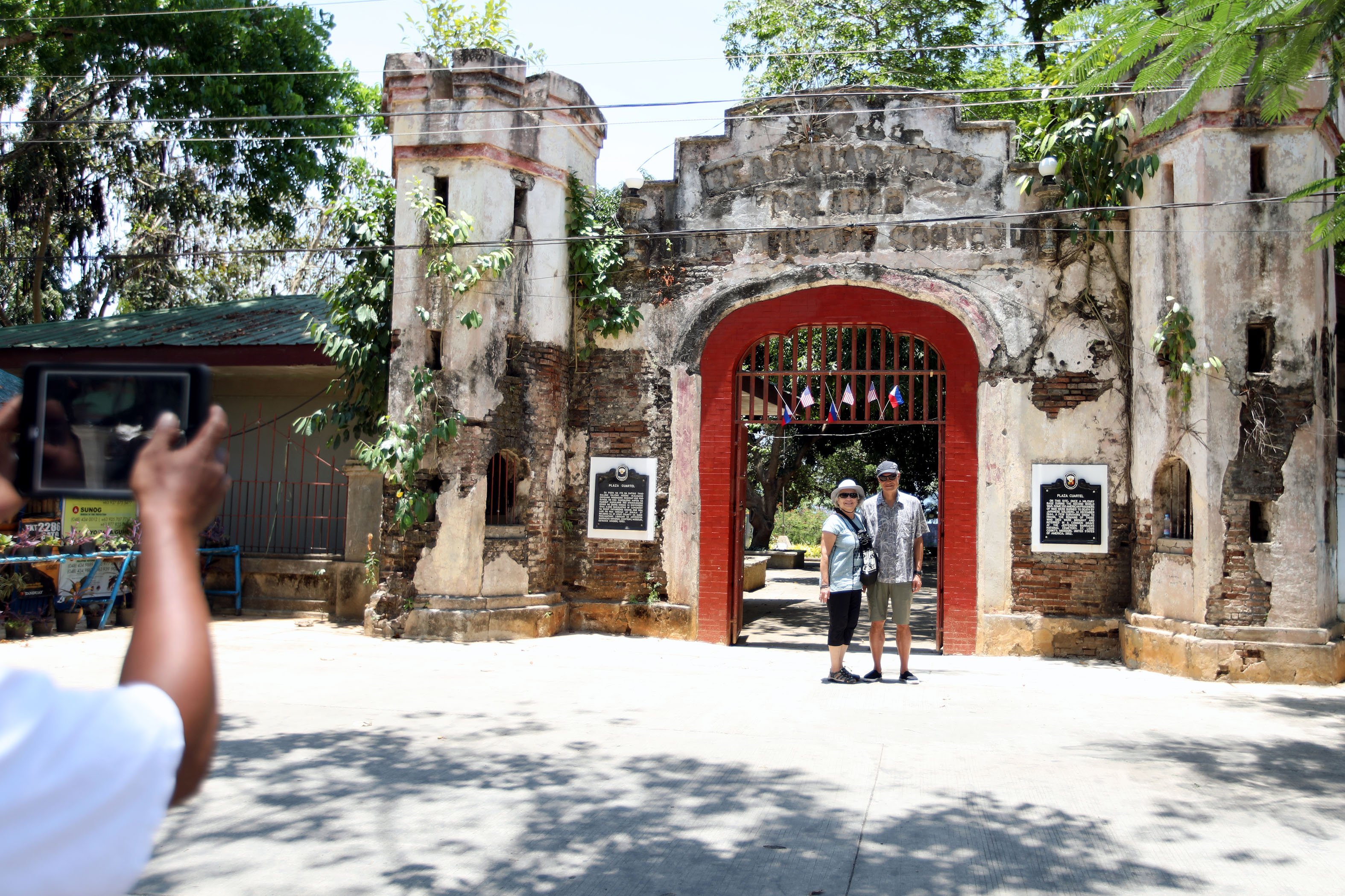 Historical Plaza Cuartel in Palawan