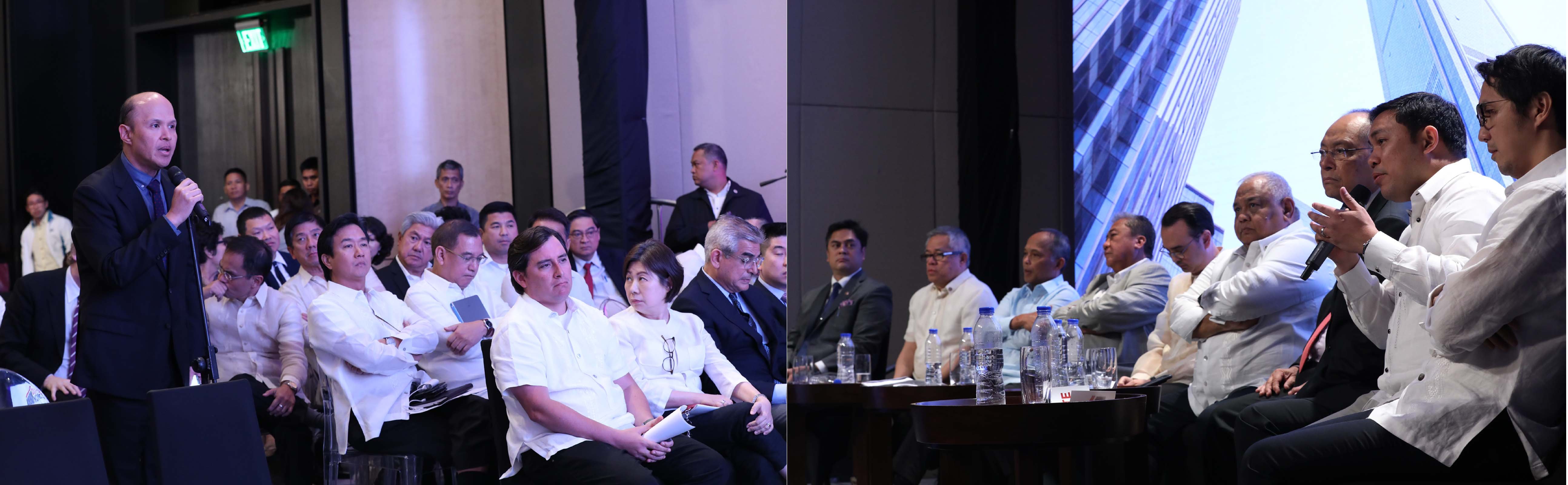 Cabinet members at 2nd Dutertenomics Forum