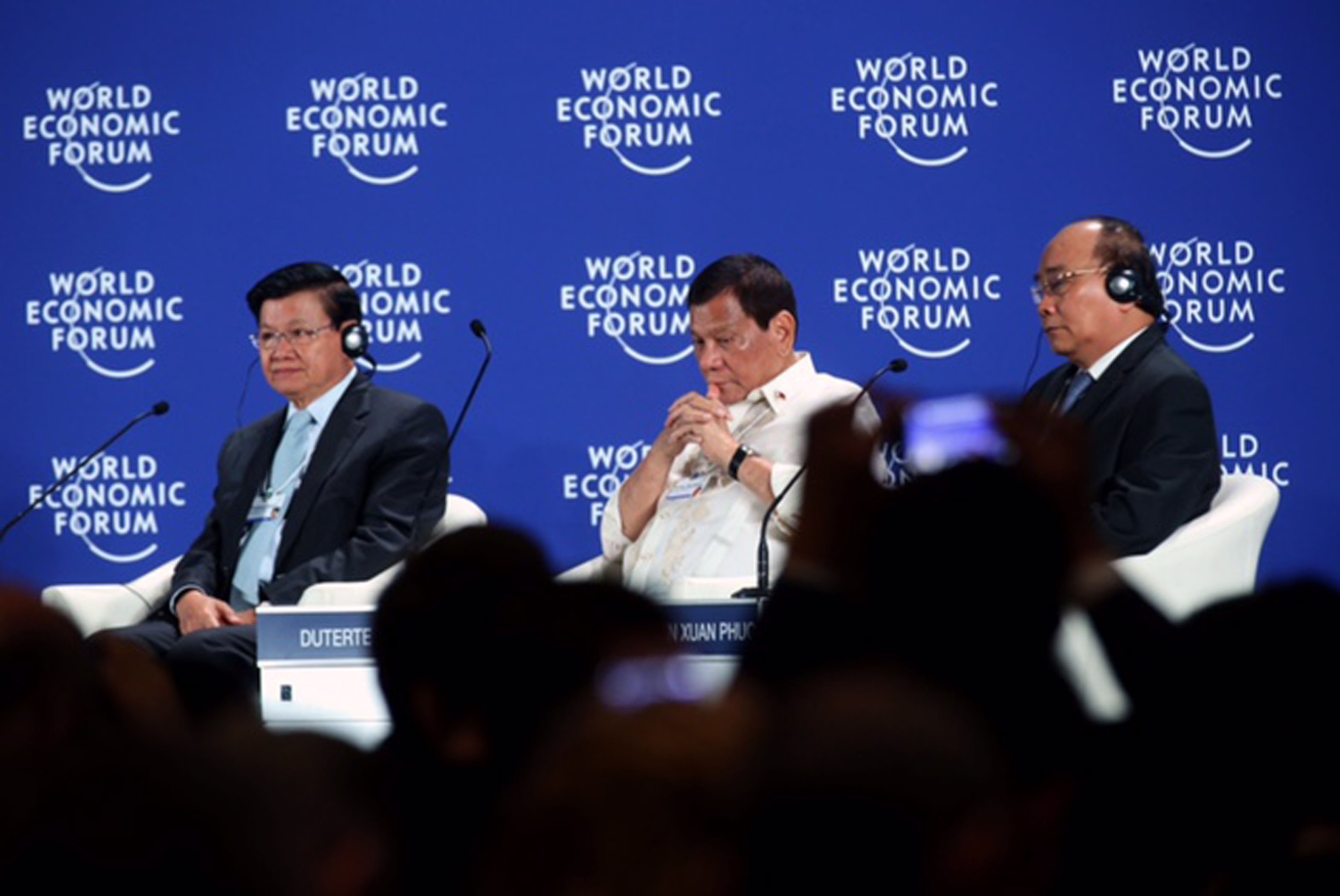 PRRD at the World Economic Forum on ASEAN 2017