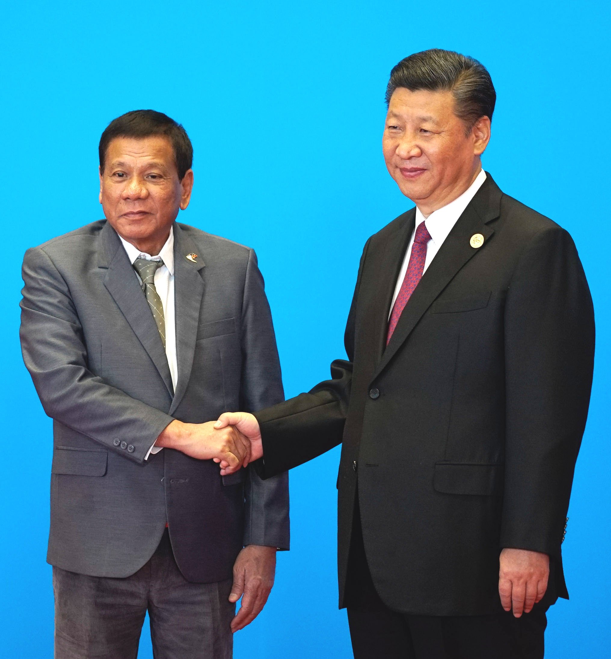 PRRD welcomed by President Xi Jinping at Belt and Road Forum in China