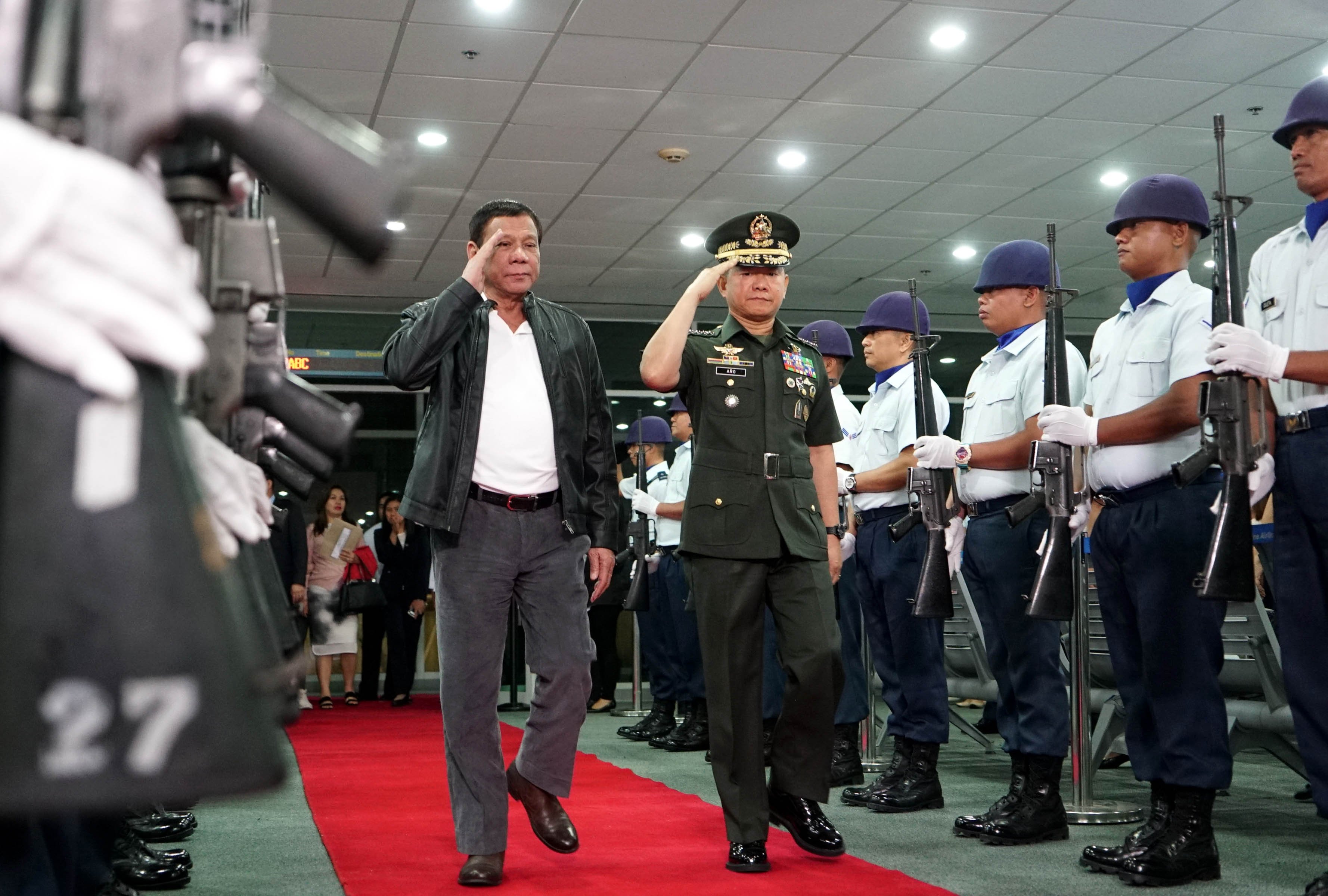 PRRD's Arrival From Successful Visits to Cambodia, Hong Kong and China