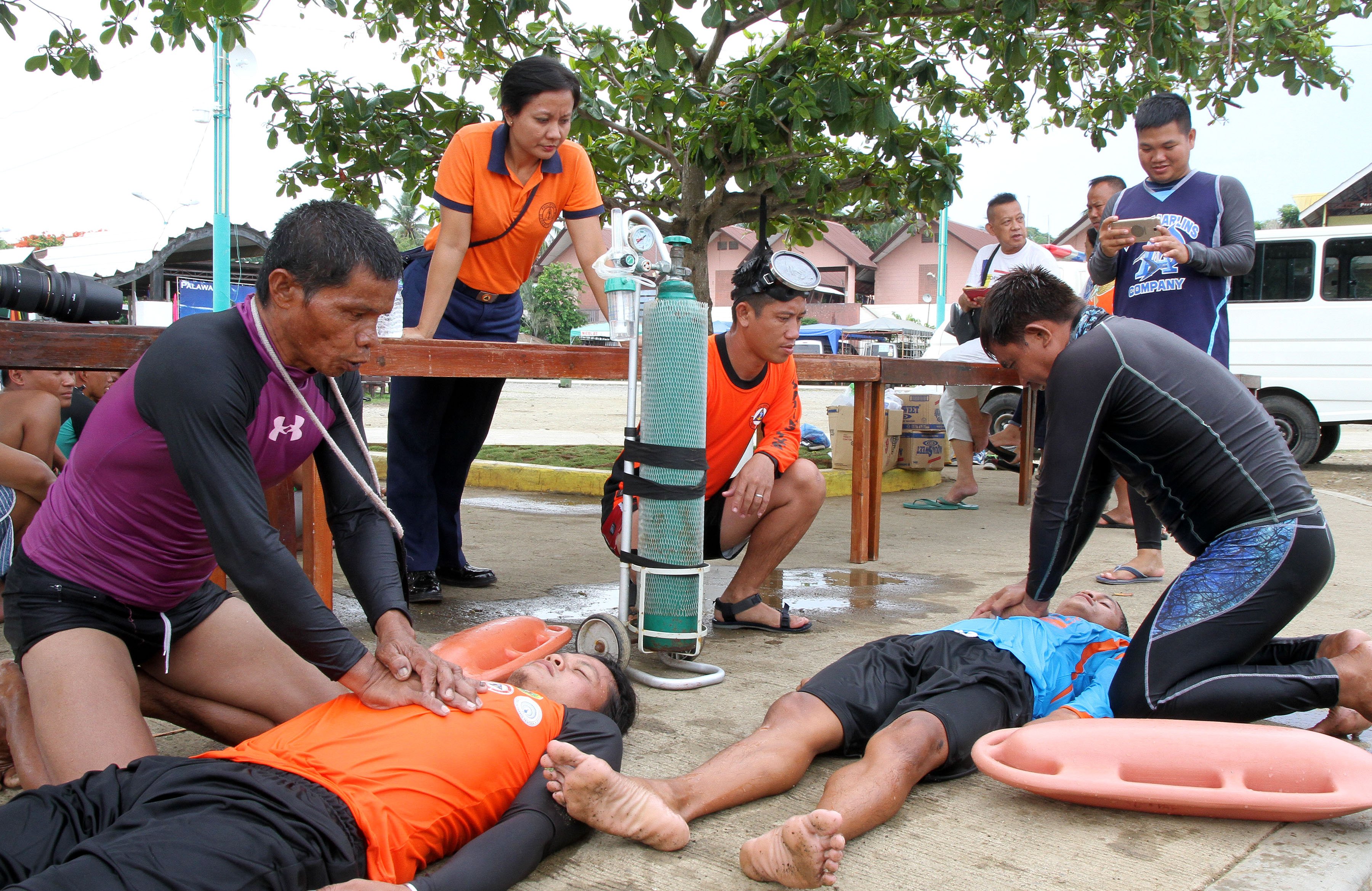9th DOH-PCG water search, rescue training in Palawan