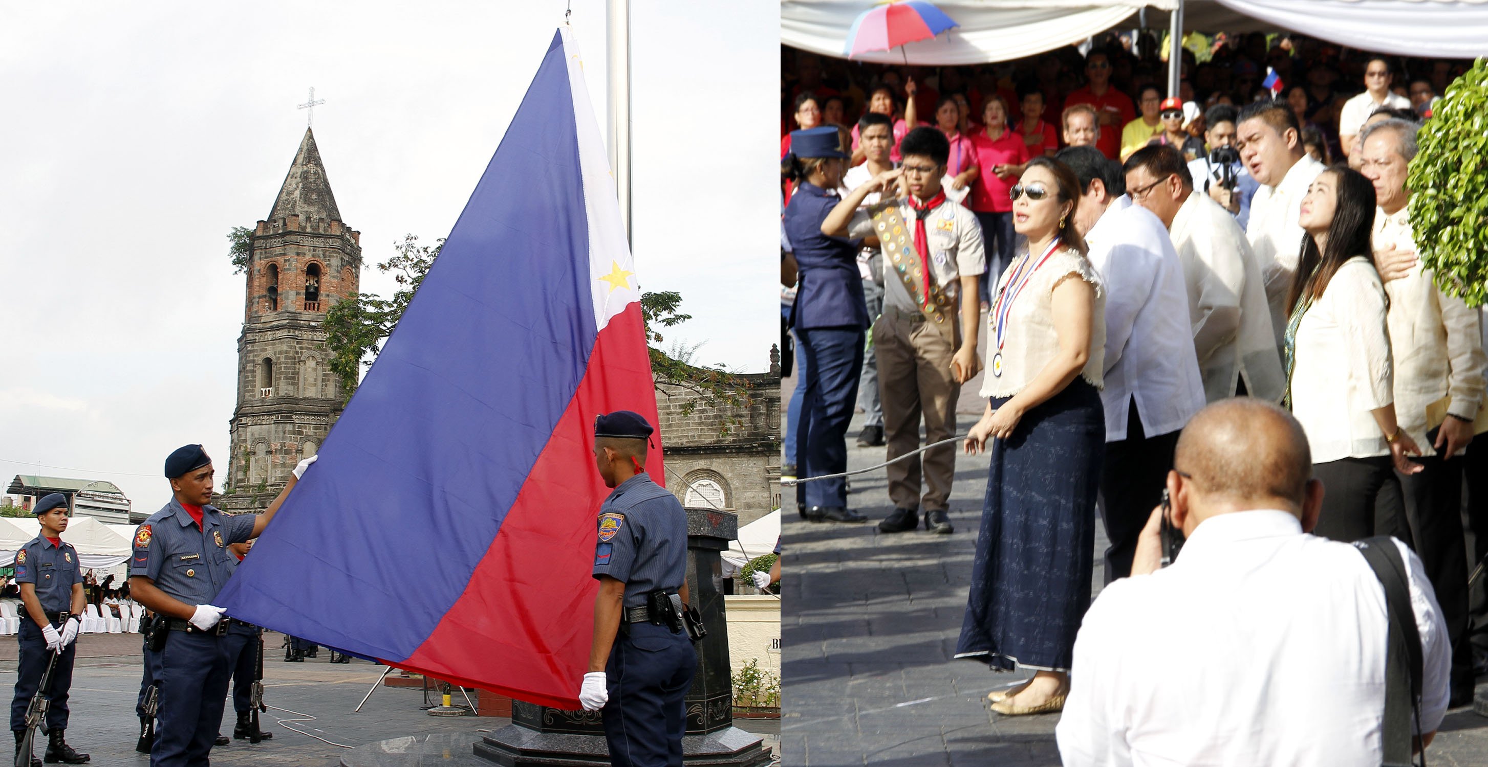 Independence Day rites at the historic Barasoain Church