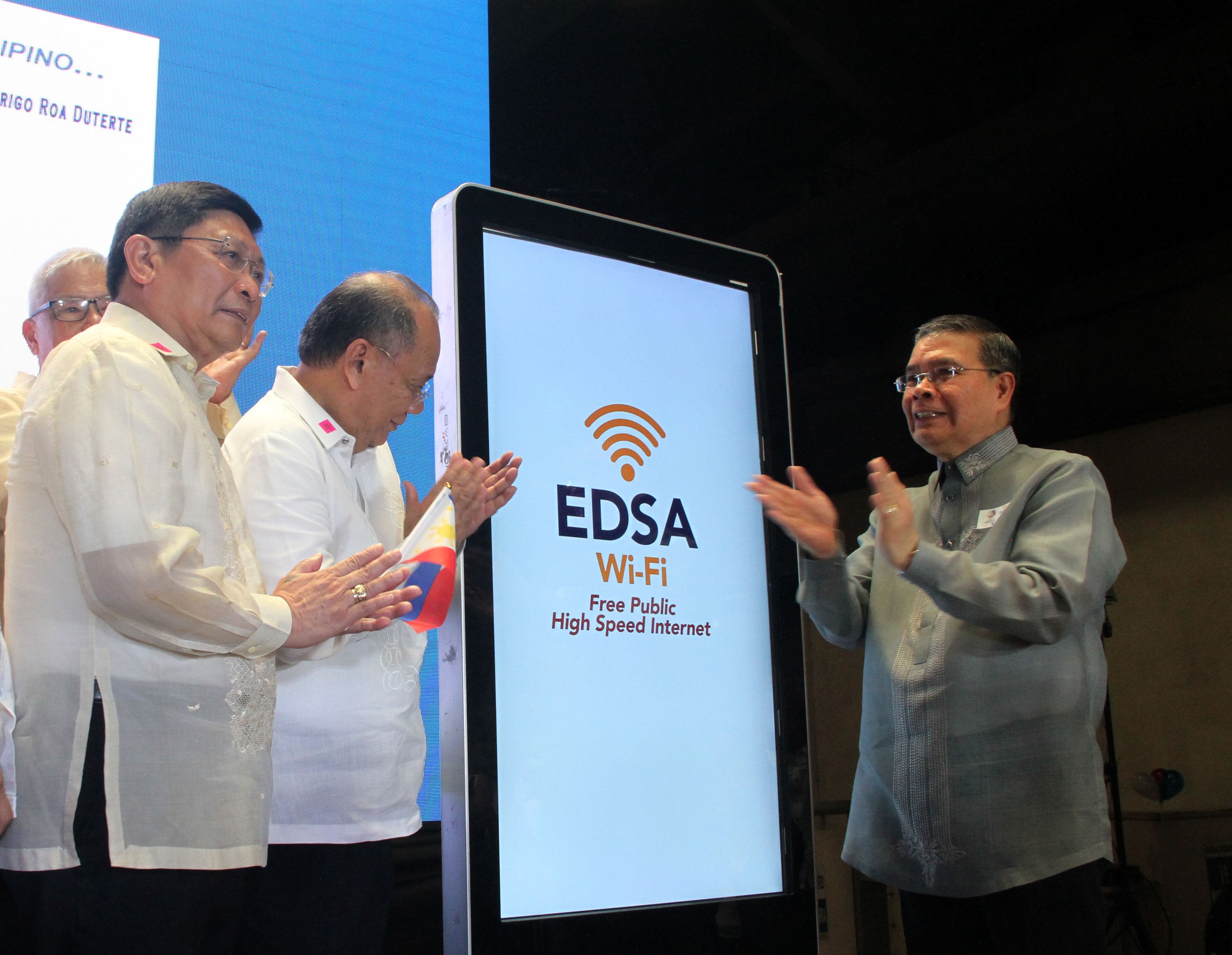Free high-speed public wi-fi in EDSA