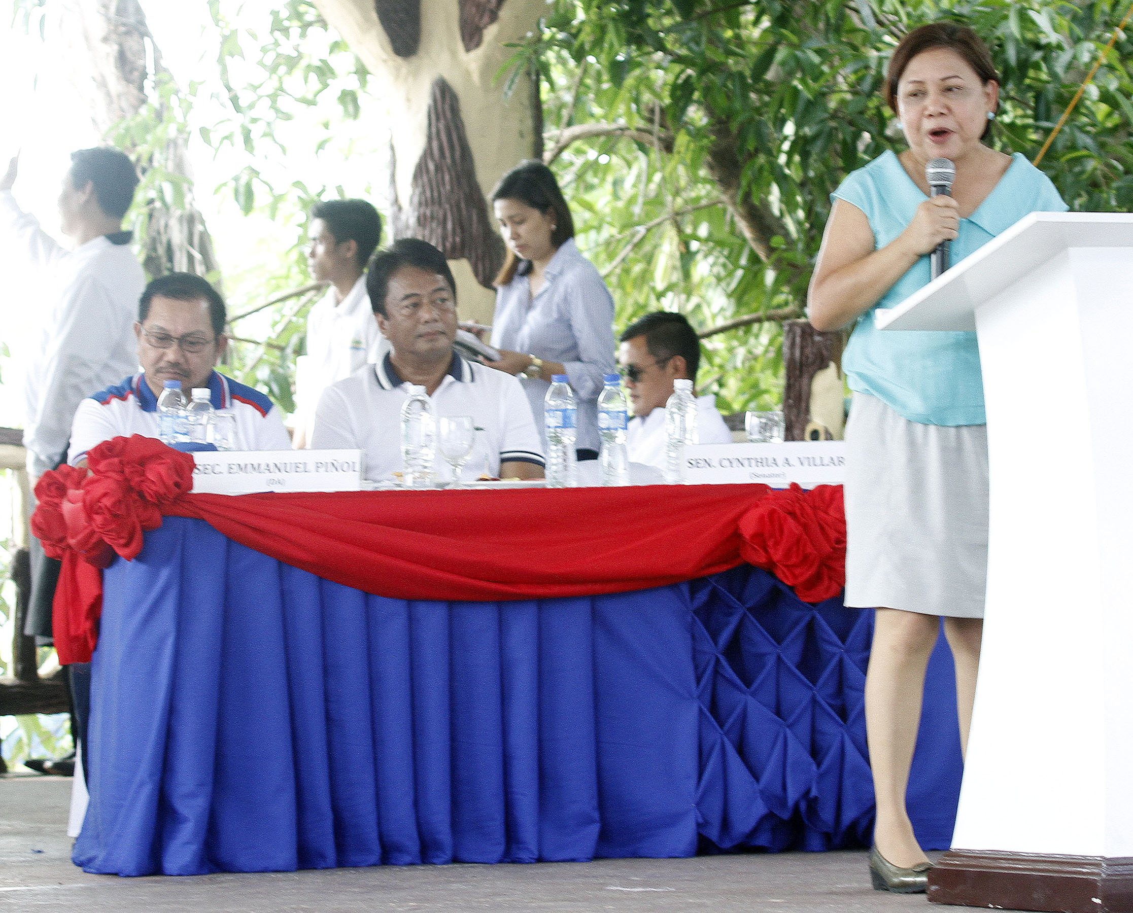 Sen. Cynthia Villar delivers Message of Support during launching of 'Balik Sigla sa Ilog ng Lawa'