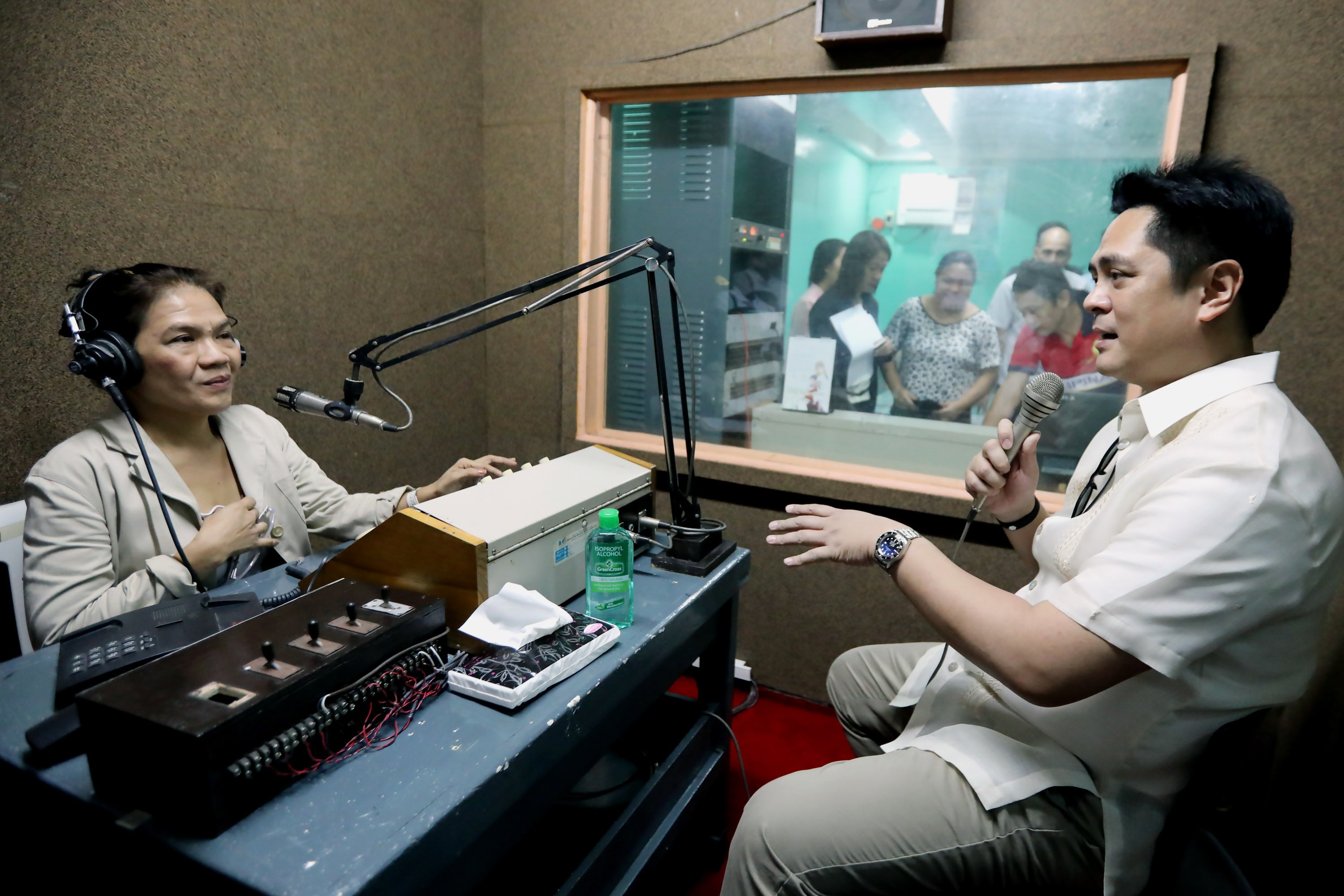 PCOO Sec. visits Radyo Pilipinas, Legaspi City