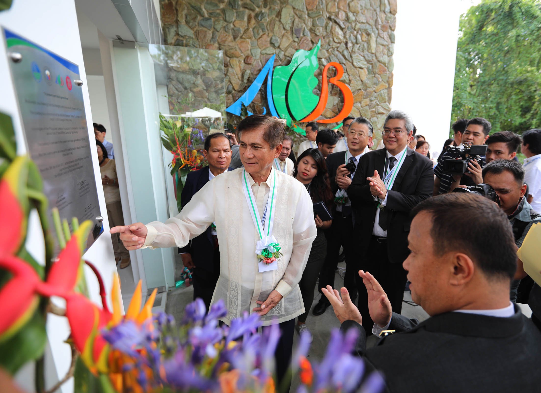 ASEAN Centre for Biodiversity building marker unveiled