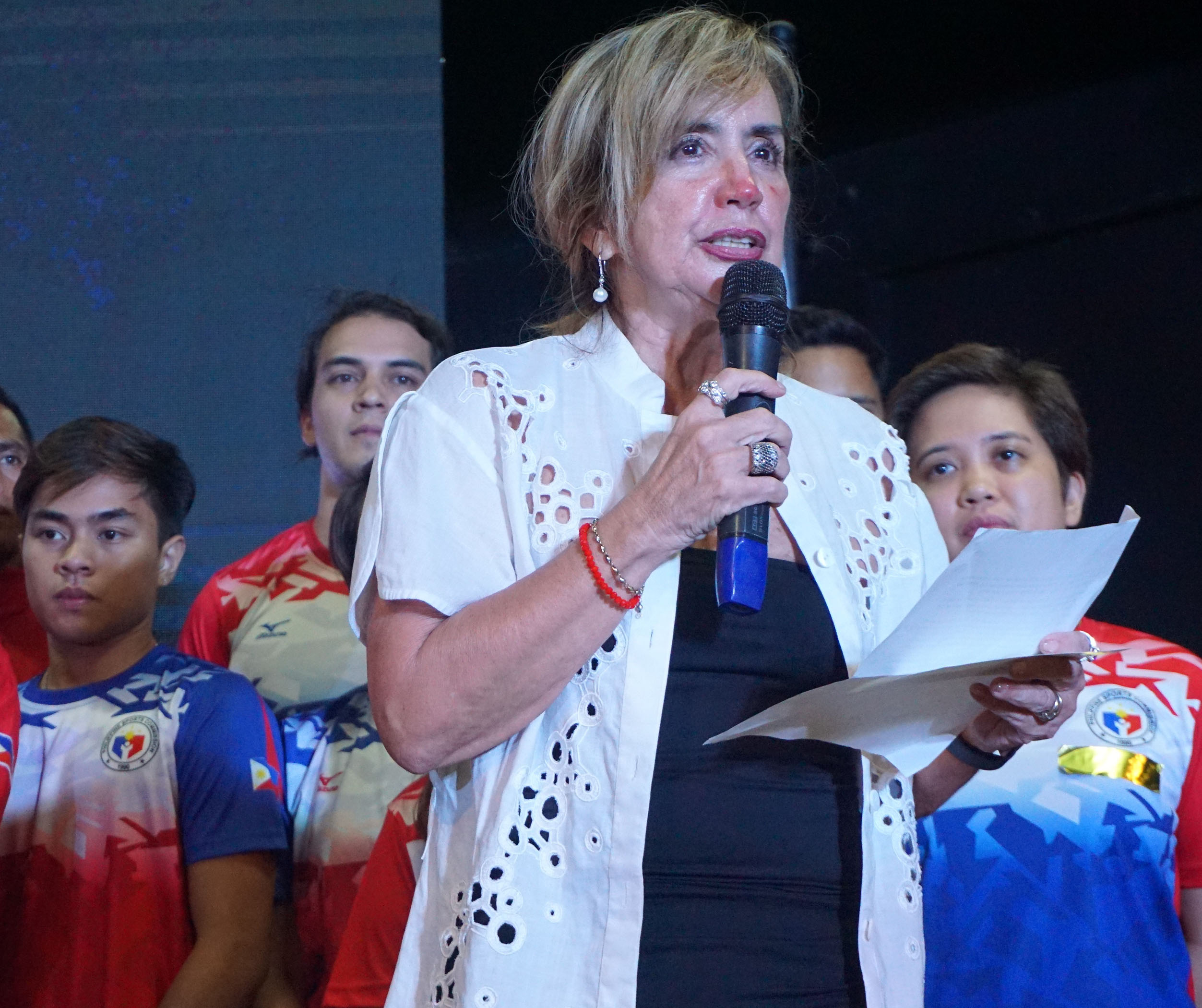 Cynthia Carreon, Philippines' head of delegation to the 29th Southeast Asian Games 