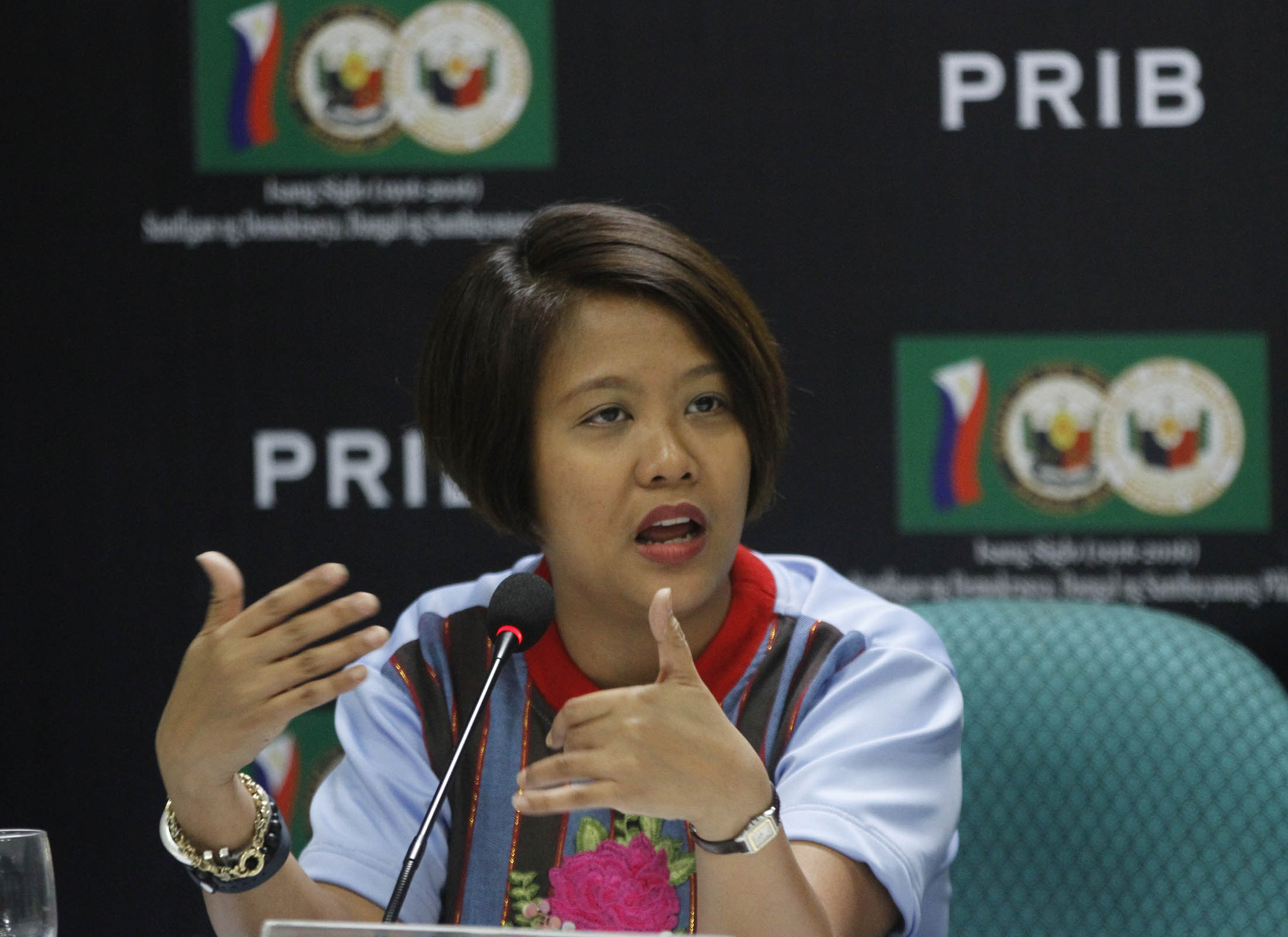 Senator Nancy Binay join the Kapihan sa Senado