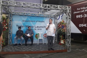 DOH launches ‘Train Wrap’ to boost health awareness