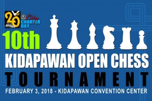 Davao’s chess champ to defend title in 10th Kidapawan Open