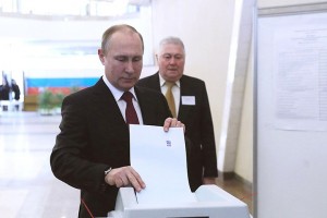 Over 55-M Russians vote for Putin in presidential elections