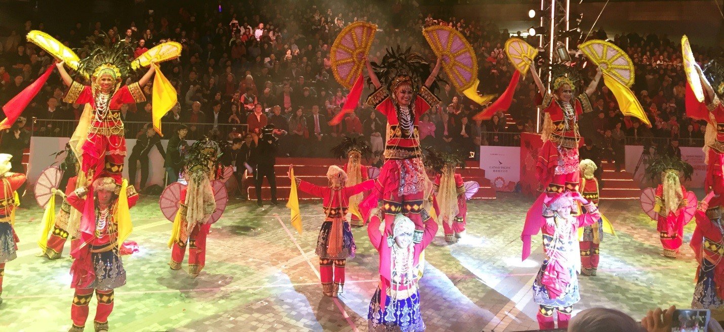 The Kadayawan Sa Dabaw was one of the 35 performing groups