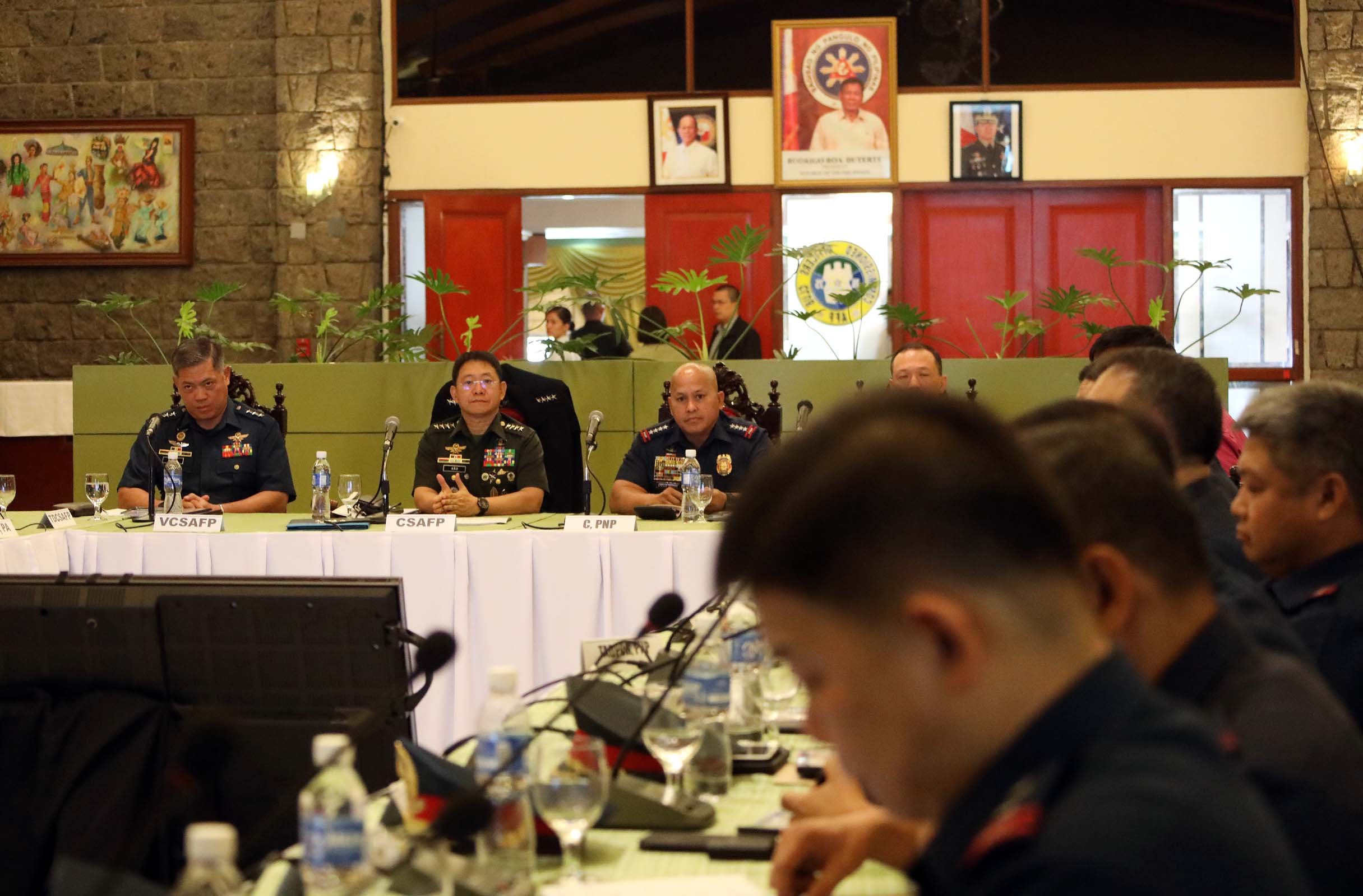 AFP-PNP National Joint Peace and Security Coordinating Council meeting