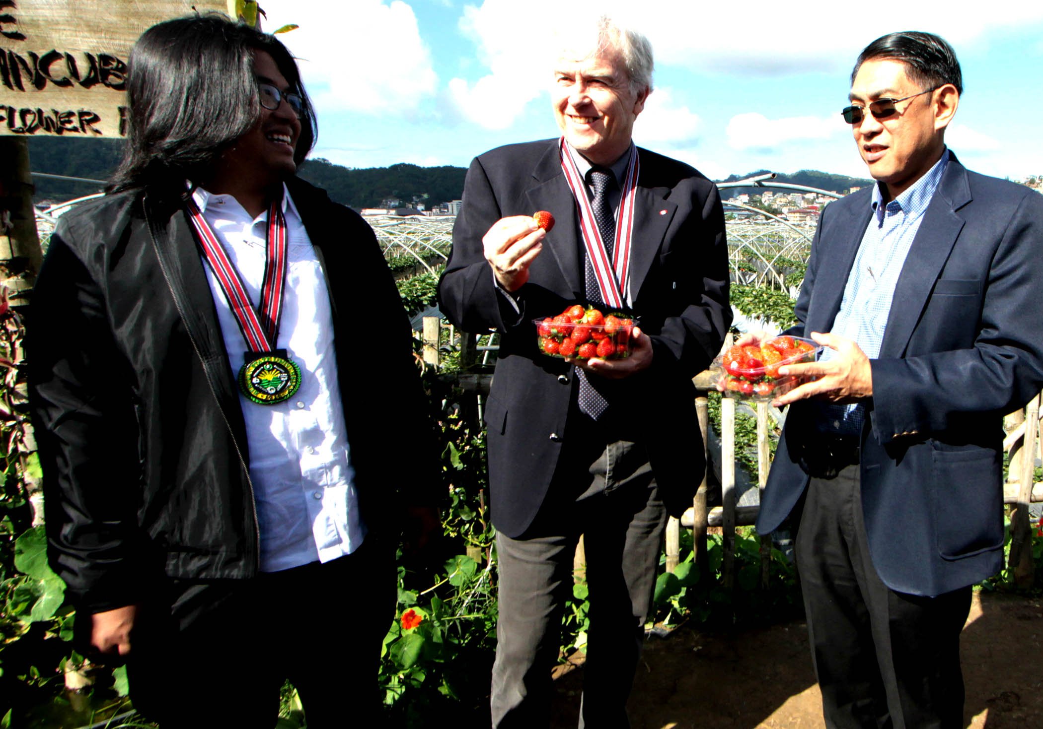 Canadian ambassador visits climate adaptation initiatives of Benguet