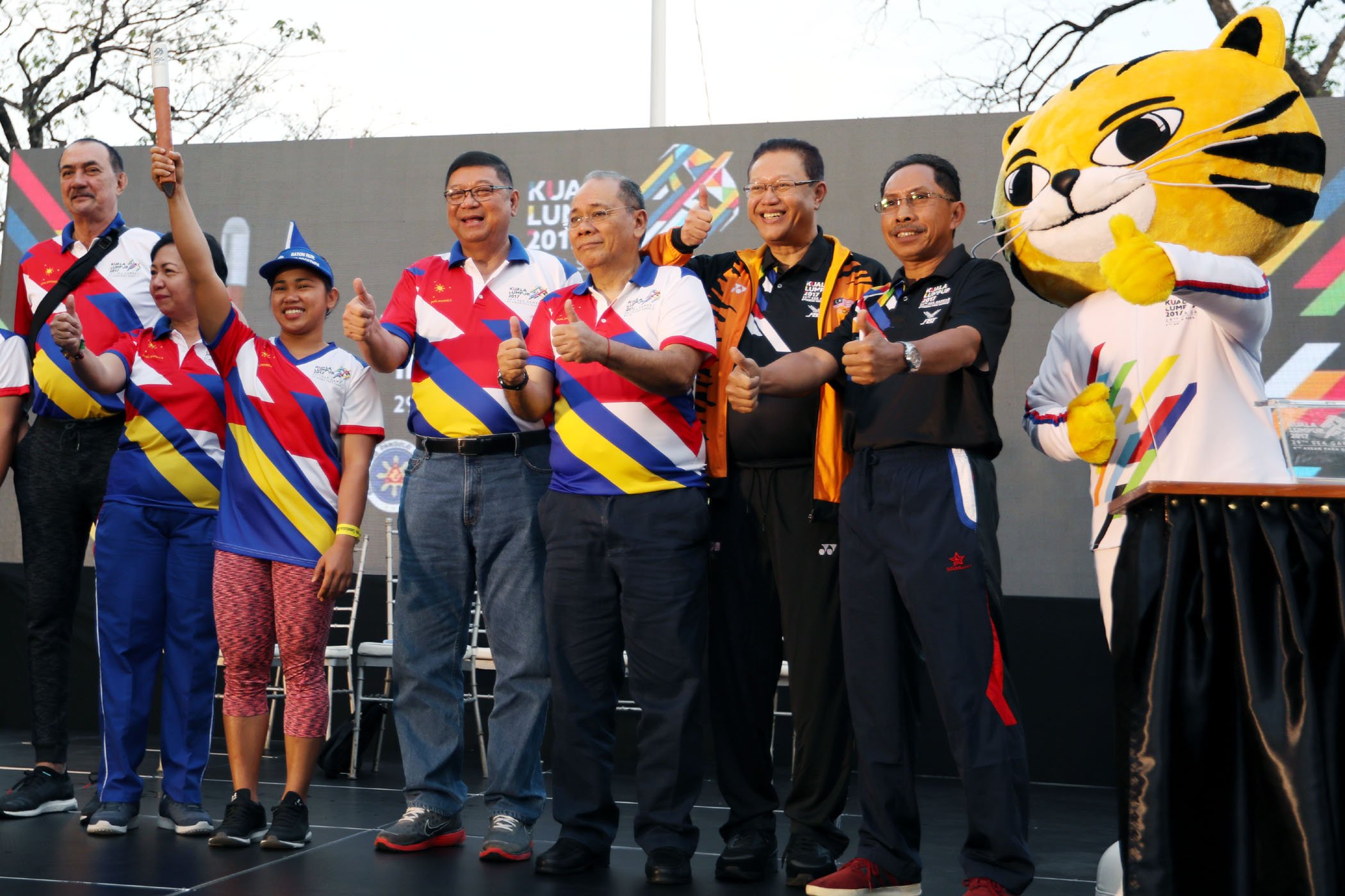 Baton run for 29th SEA Games and 9th ASEAN Para Games