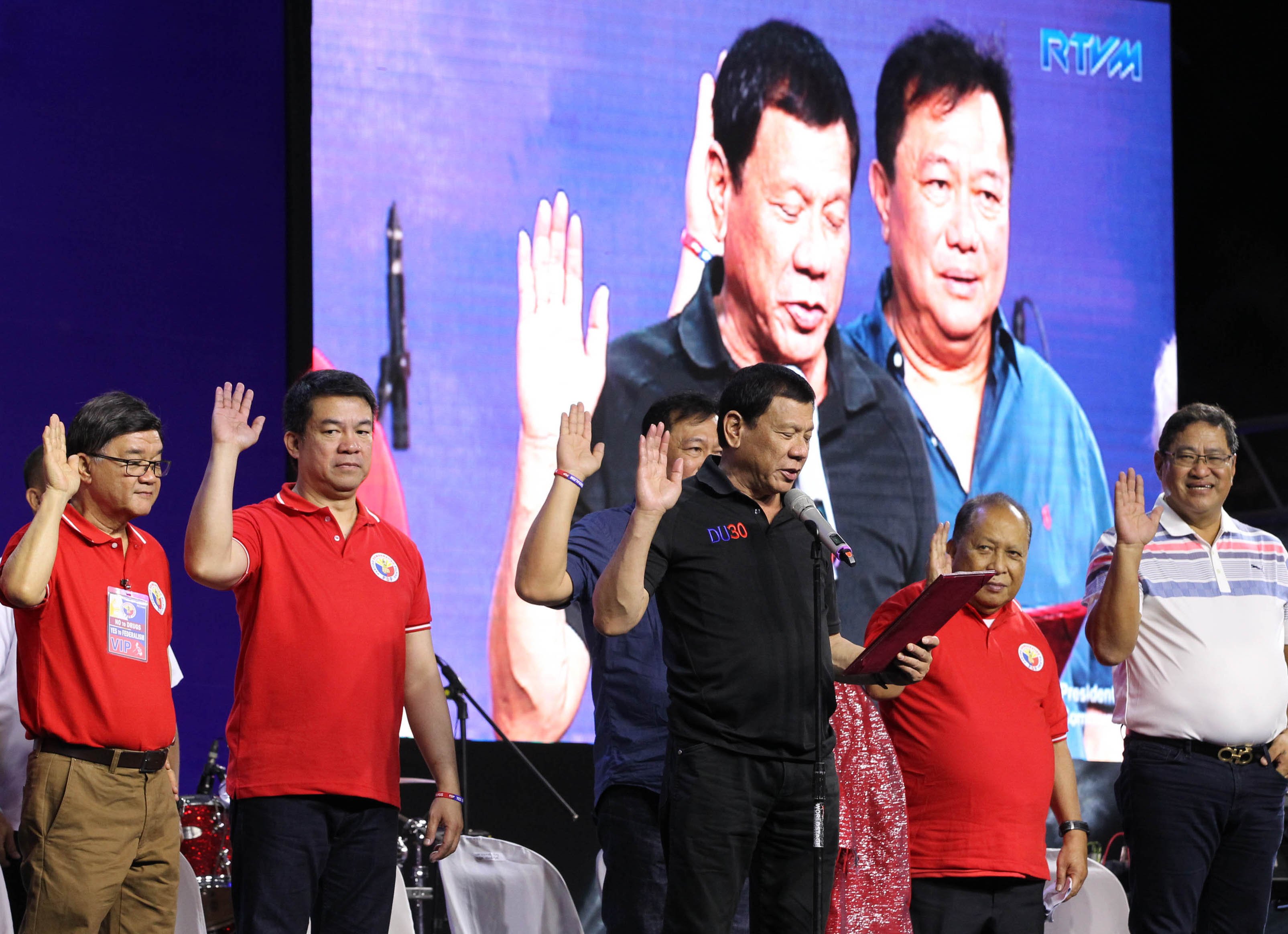 Pres. Duterte leads 'Panata ng Dakilang Pilipino para sa Pagbago'