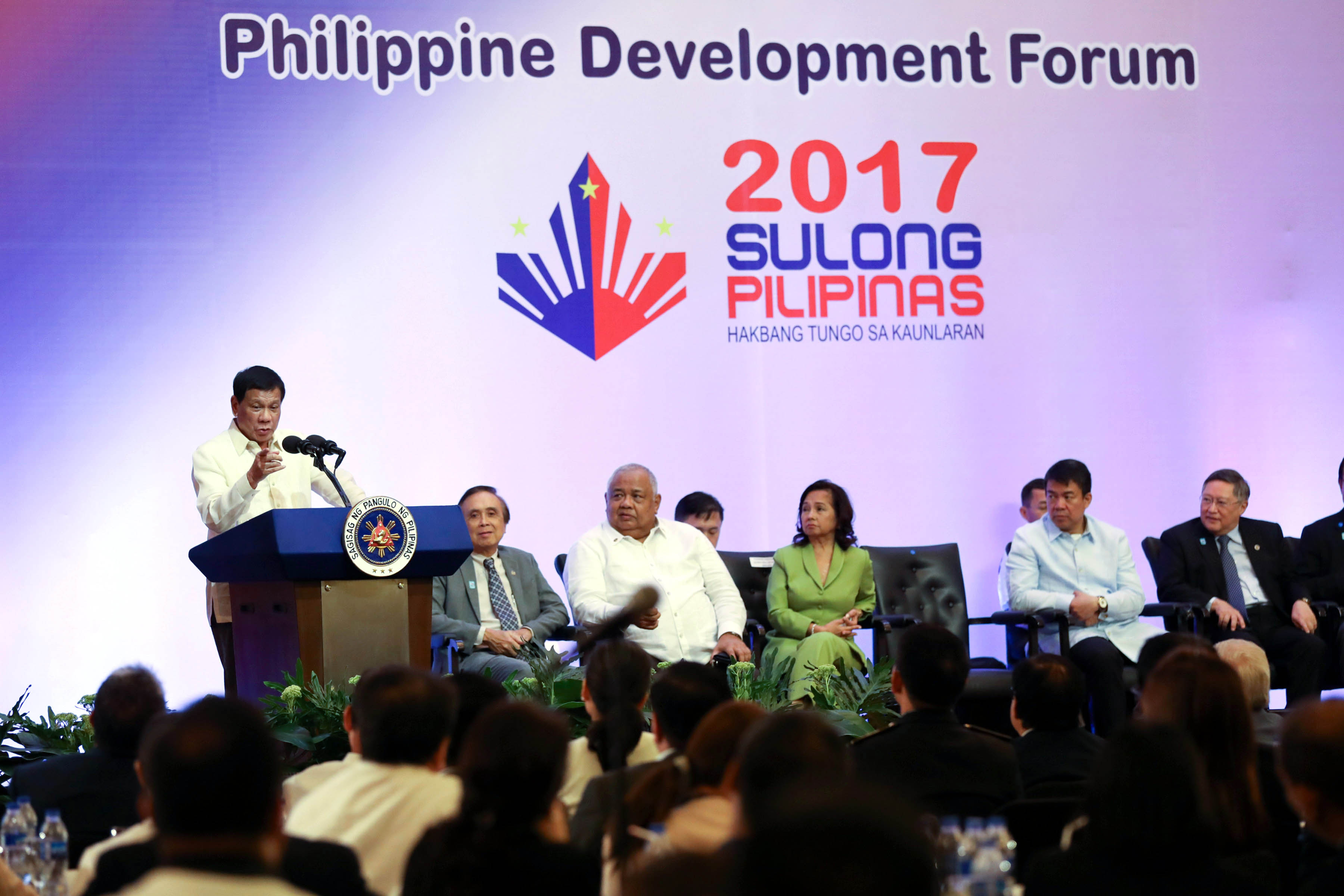 President Duterte at Sulong Pilipinas Forum 2017 | Photos | Philippine ...