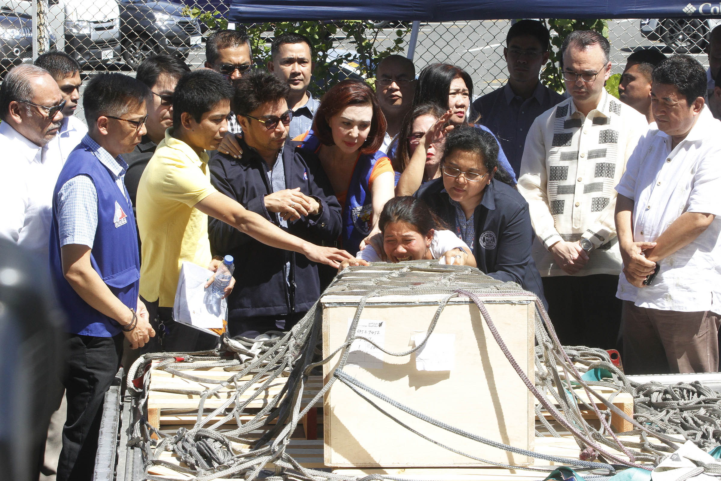 Cadaver Of The Victim Joanna Daniela Demafelis Arrived In Manila Photos Philippine News Agency 0782